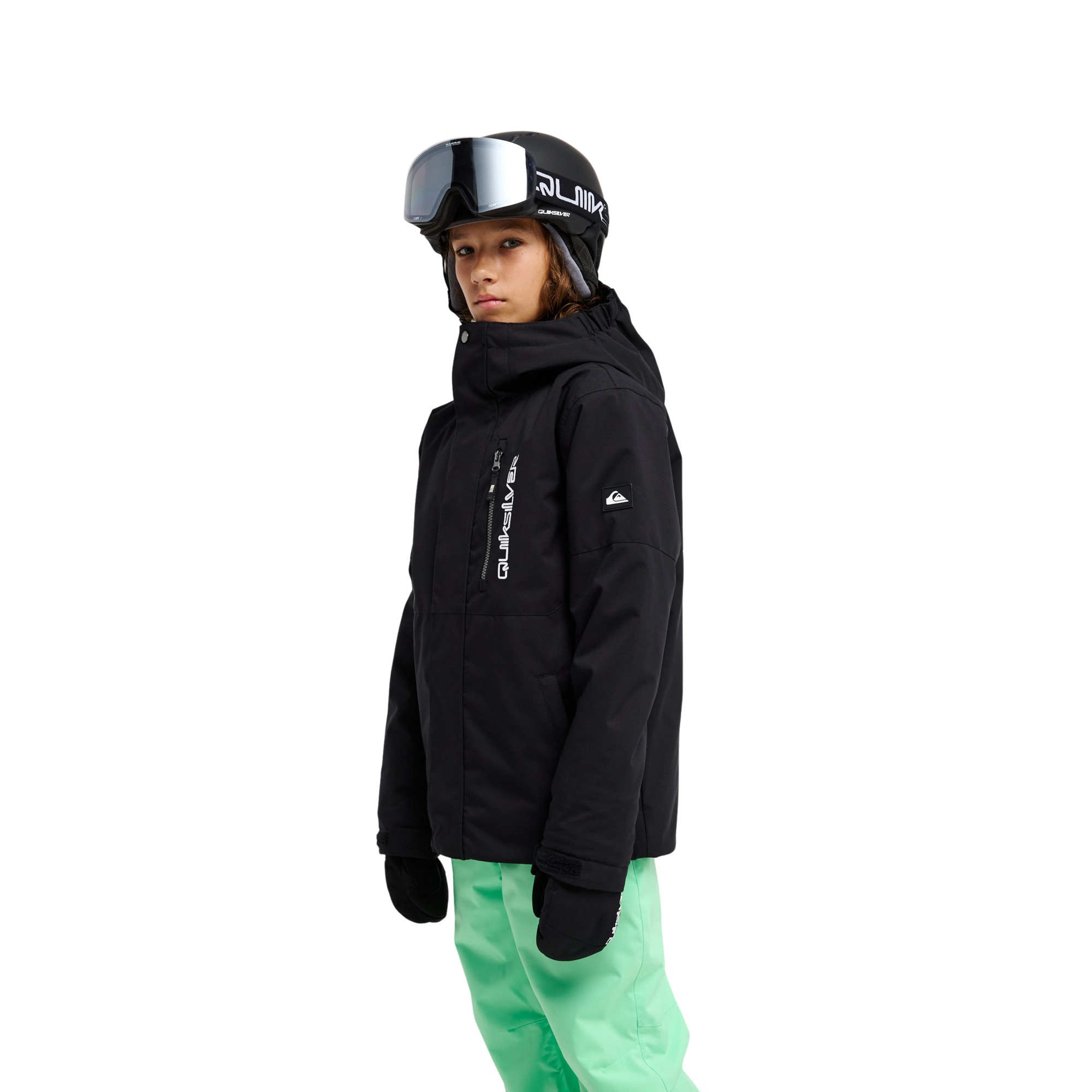 Chaqueta de niños Titano 10K Quiksilver - Negro Negro-3