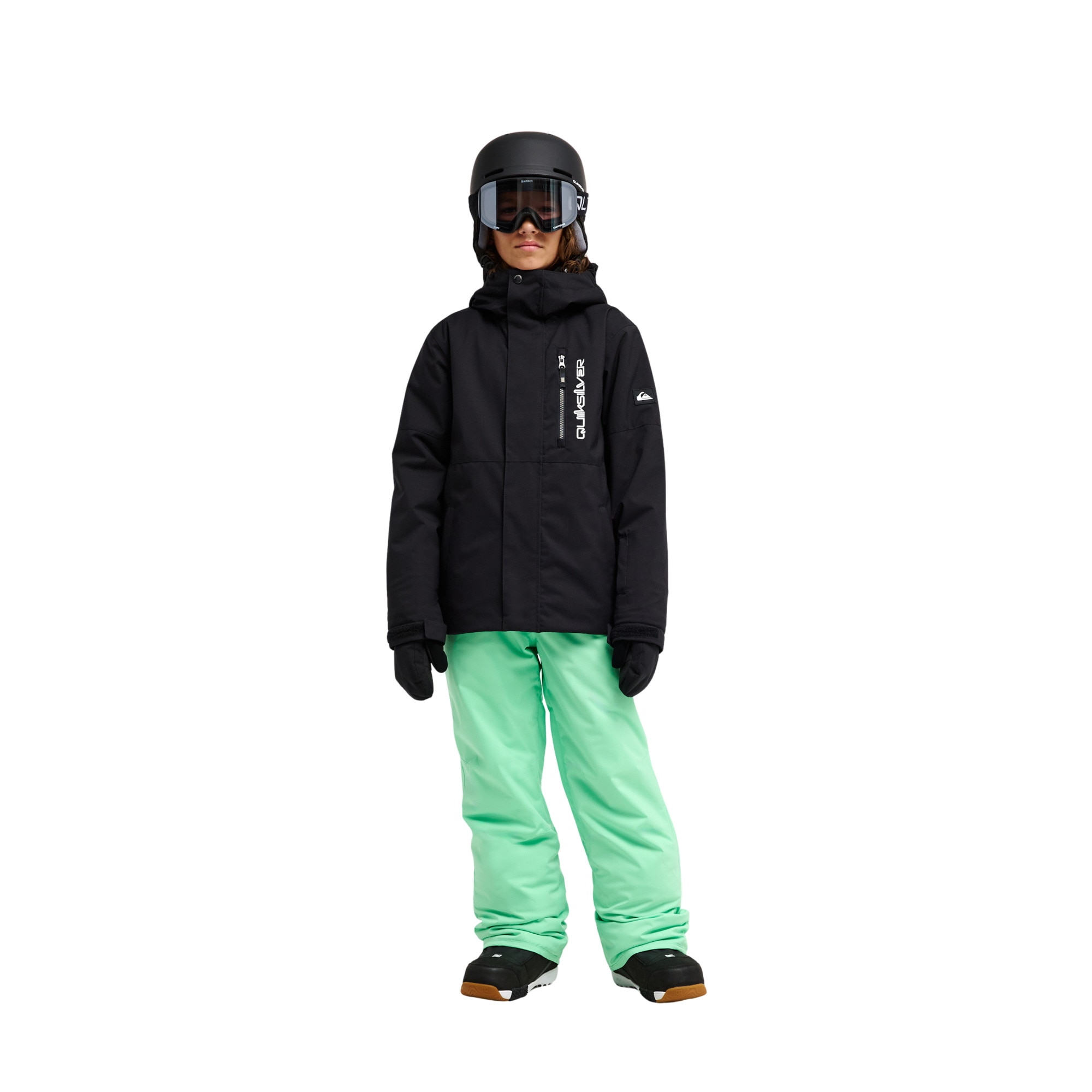 Chaqueta de niños Titano 10K Quiksilver - Negro Negro-4