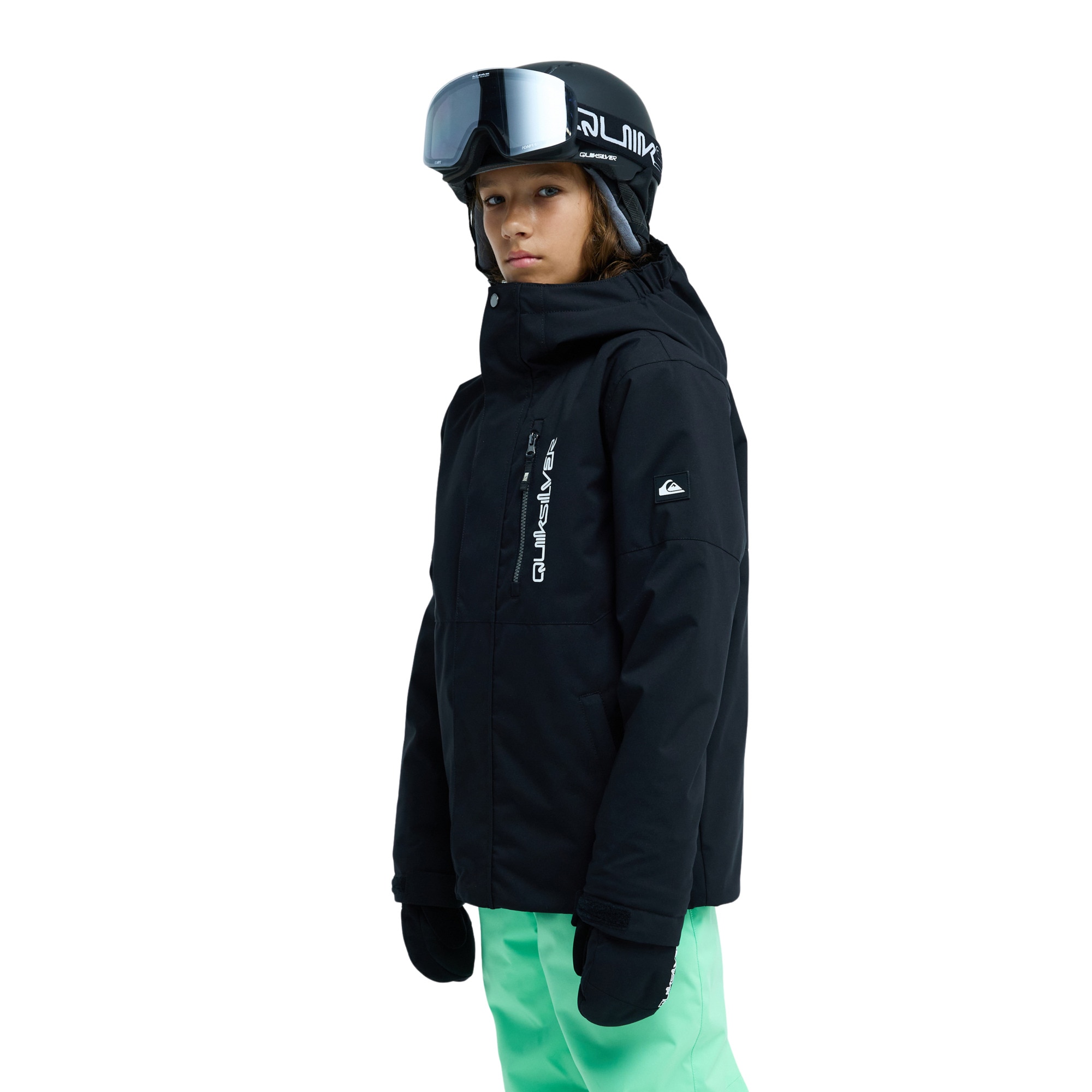 Chaqueta de niños Titano 10K Quiksilver - Negro Negro-5