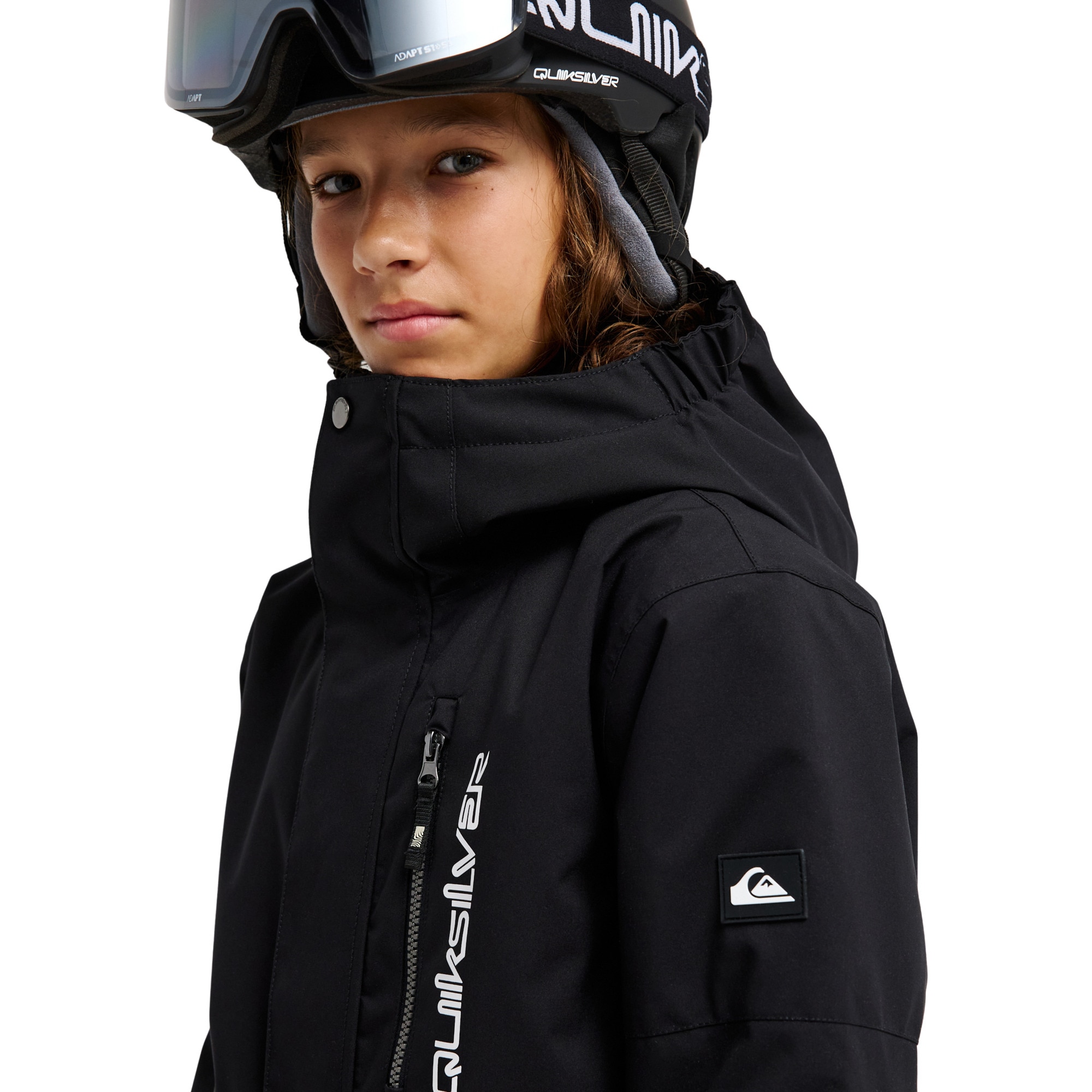 Chaqueta de niños Titano 10K Quiksilver - Negro Negro-6