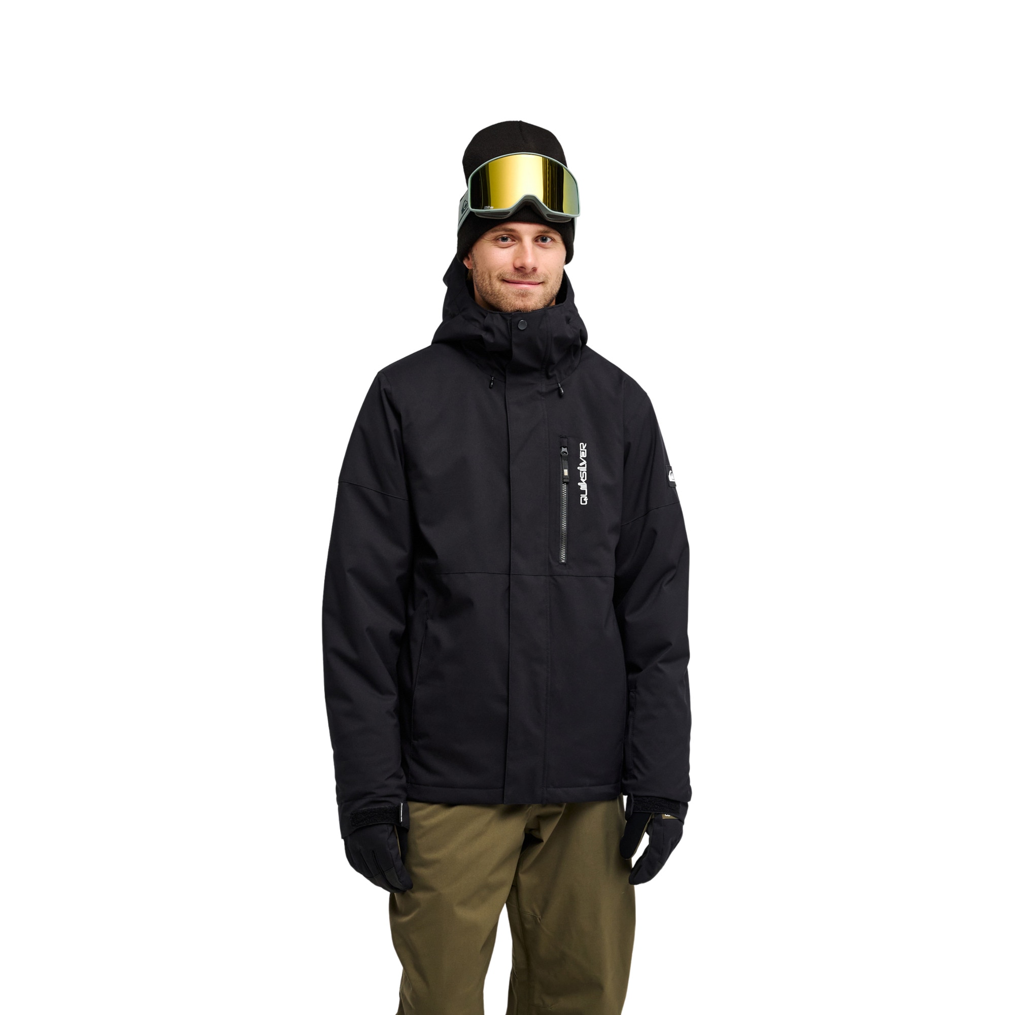 Chaqueta de hombre Titano 10K Quiksilver - Negro Negro-1