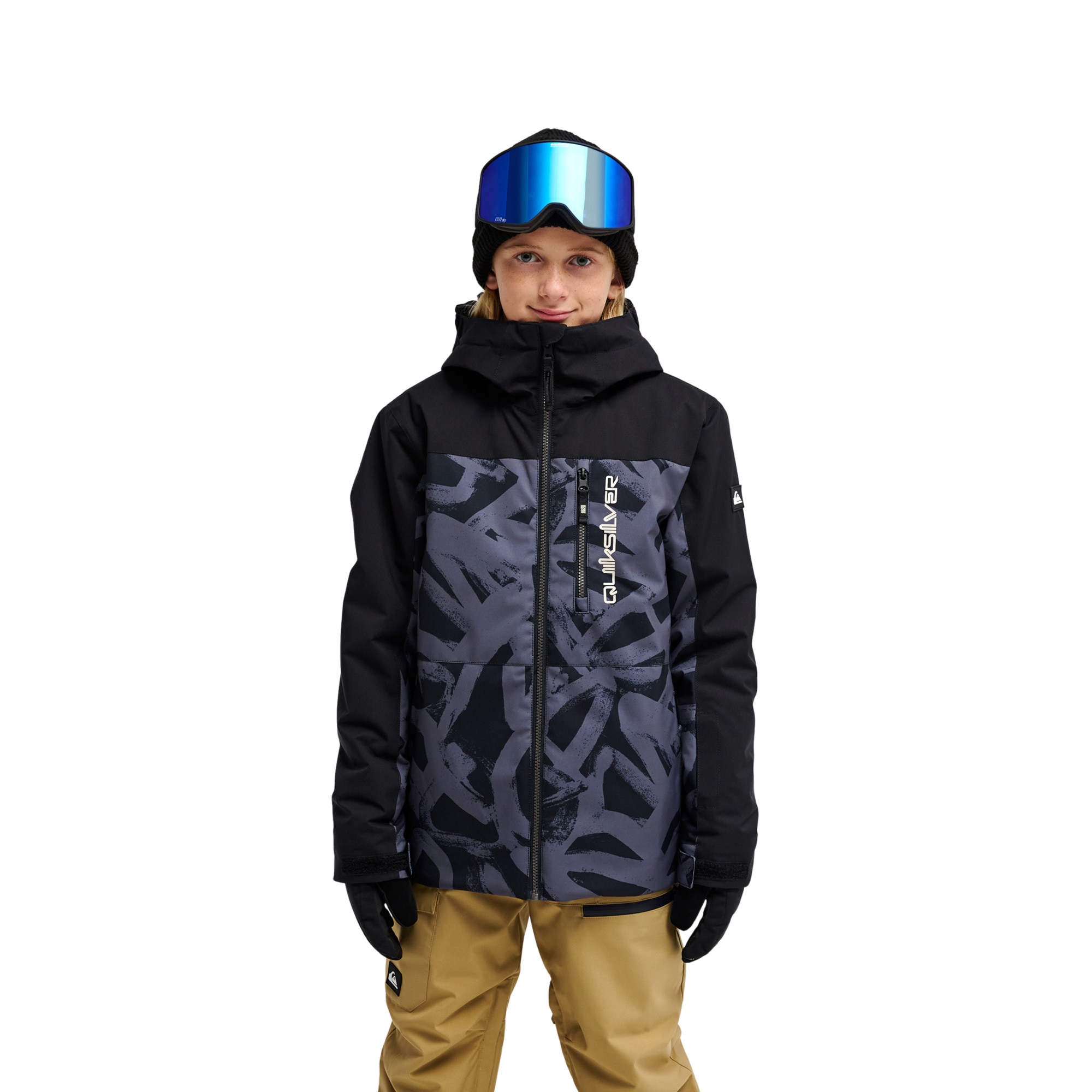 Quiksilver Chaqueta de niños Sycamore 10K Negro