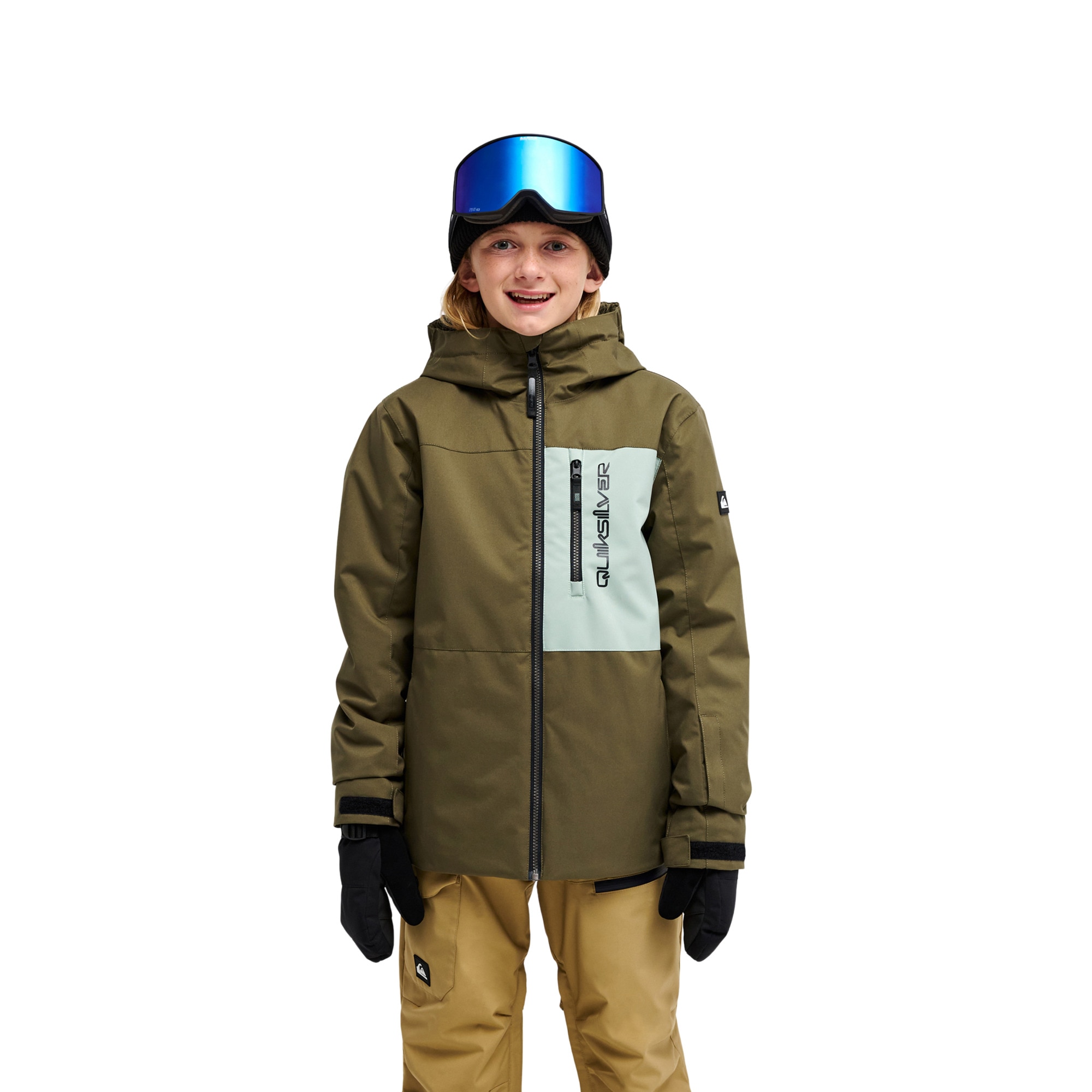 Quiksilver Chaqueta de niños Sycamore 10K Negro