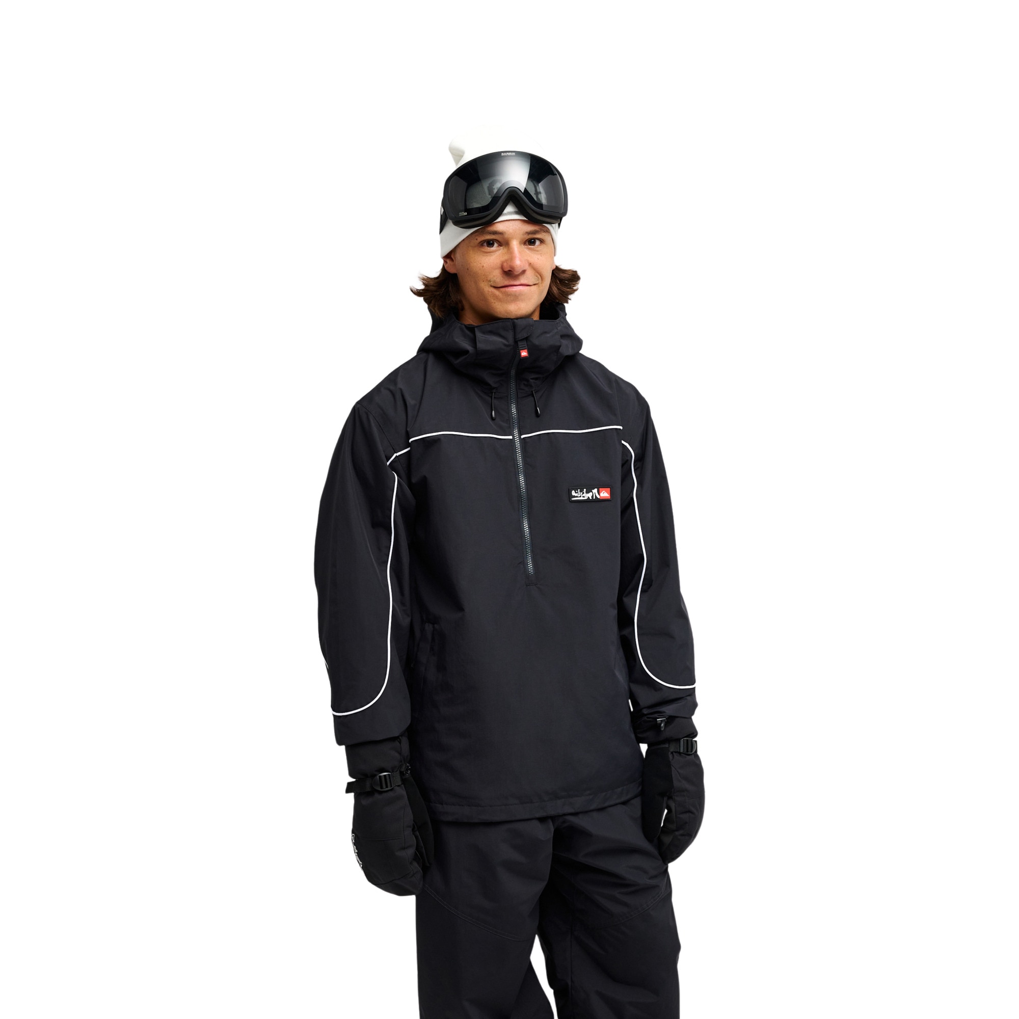 Chaqueta de hombre Young Guns Steeze 10K Quiksilver - Negro Negro-1