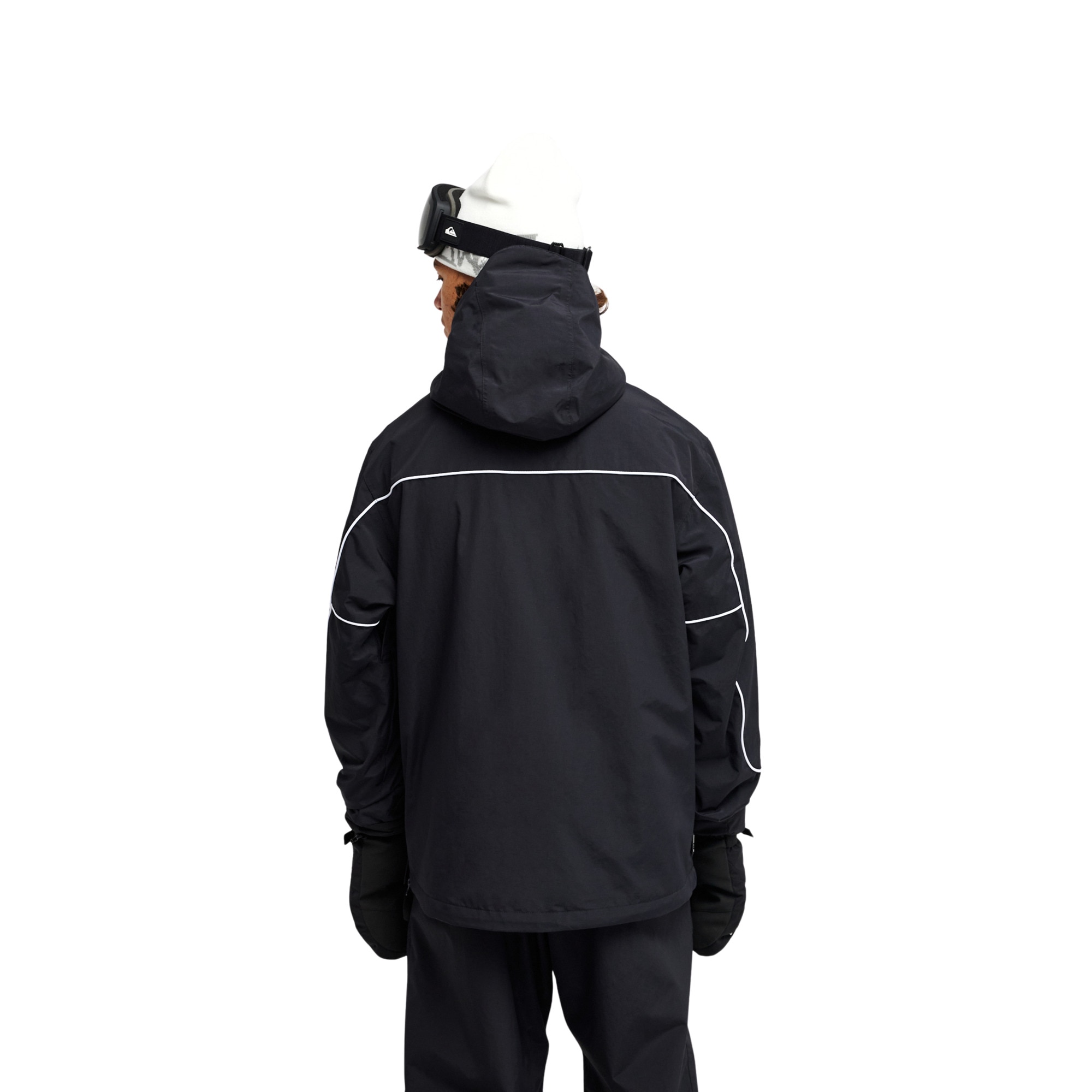 Chaqueta de hombre Young Guns Steeze 10K Quiksilver - Negro Negro-2
