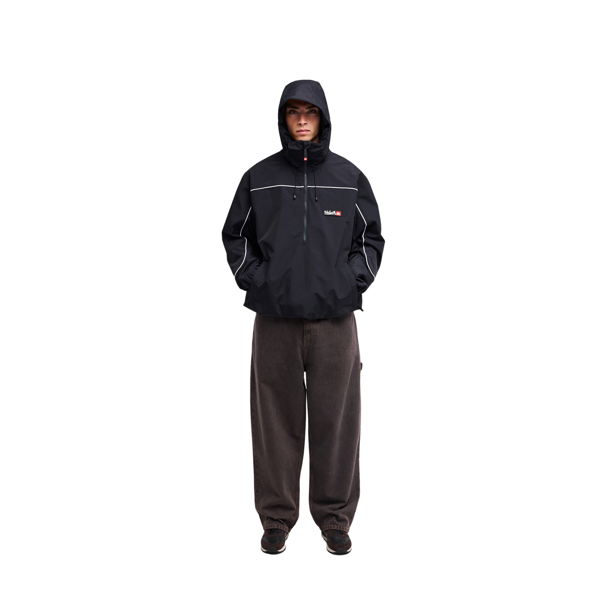 Chaqueta de hombre Young Guns Steeze 10K Quiksilver - Negro Negro-4