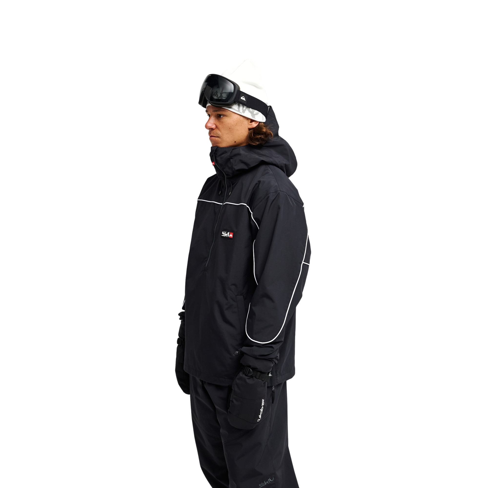 Chaqueta de hombre Young Guns Steeze 10K Quiksilver - Negro Negro-5