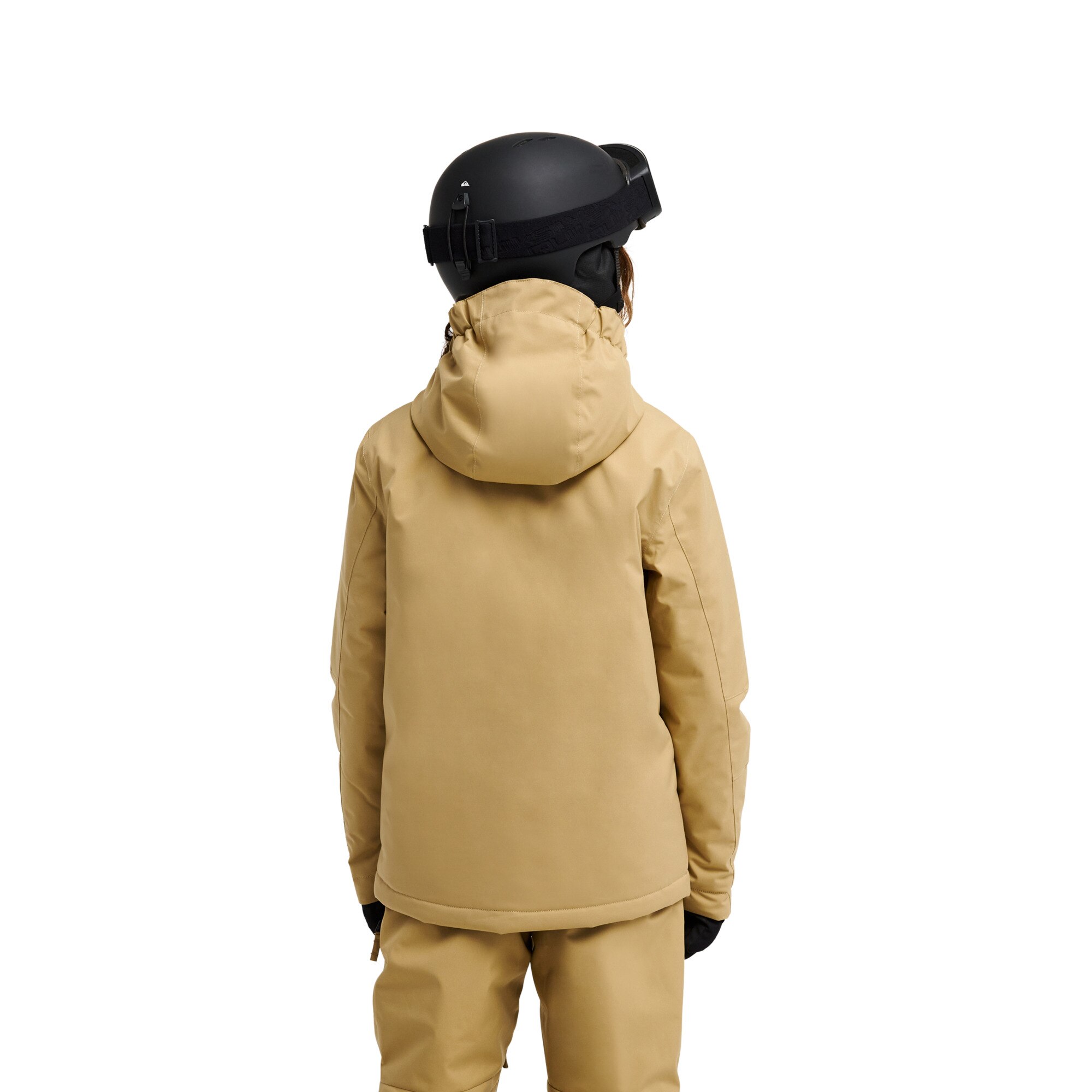 Chaqueta de niños Mission Solid 10K Quiksilver - Marrón Marrón-2