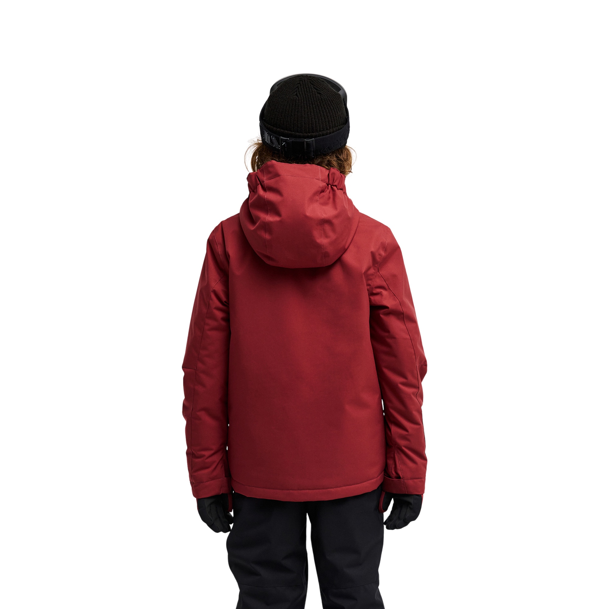 Chaqueta de niños Mission Solid 10K Quiksilver - Rojo cereza Rojo cereza-2