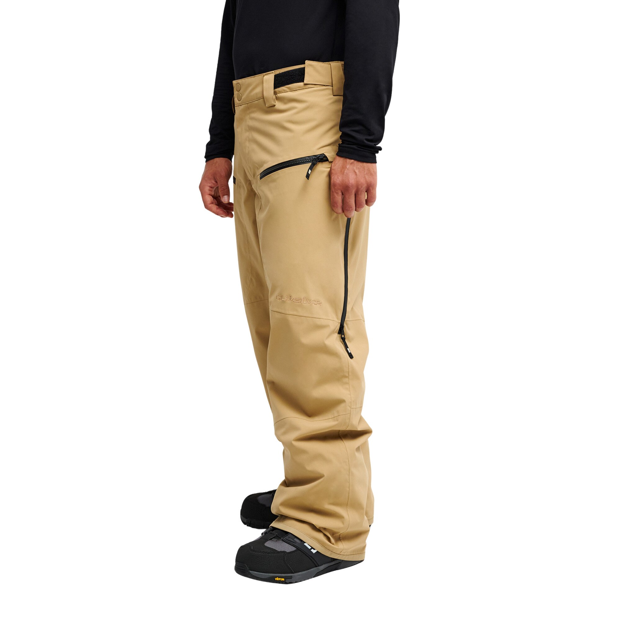 Pantalón de hombre Paramo Stretch 20K Quiksilver - Marrón Marrón-4