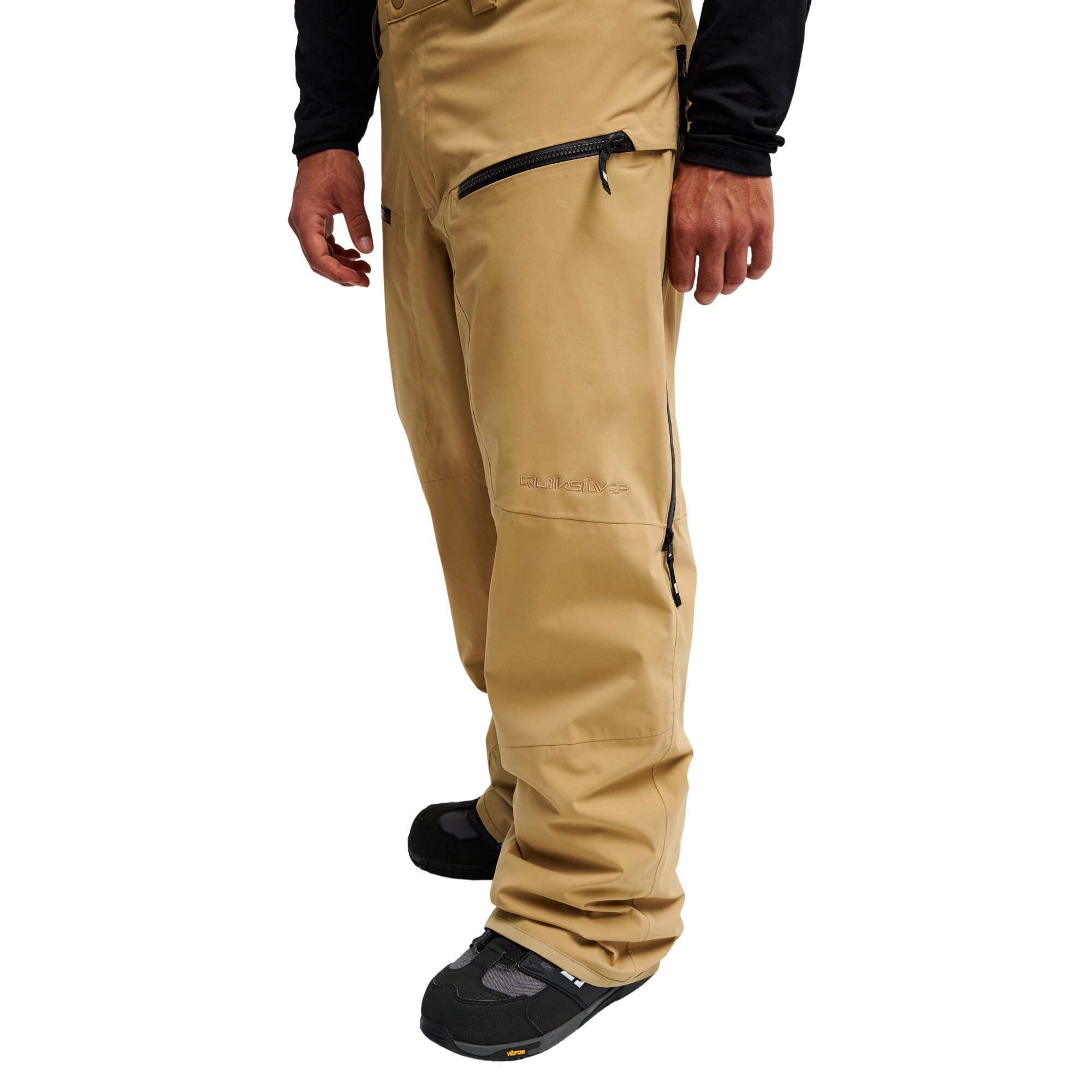 Pantalón de hombre Paramo Stretch 20K Quiksilver - Marrón Marrón-5