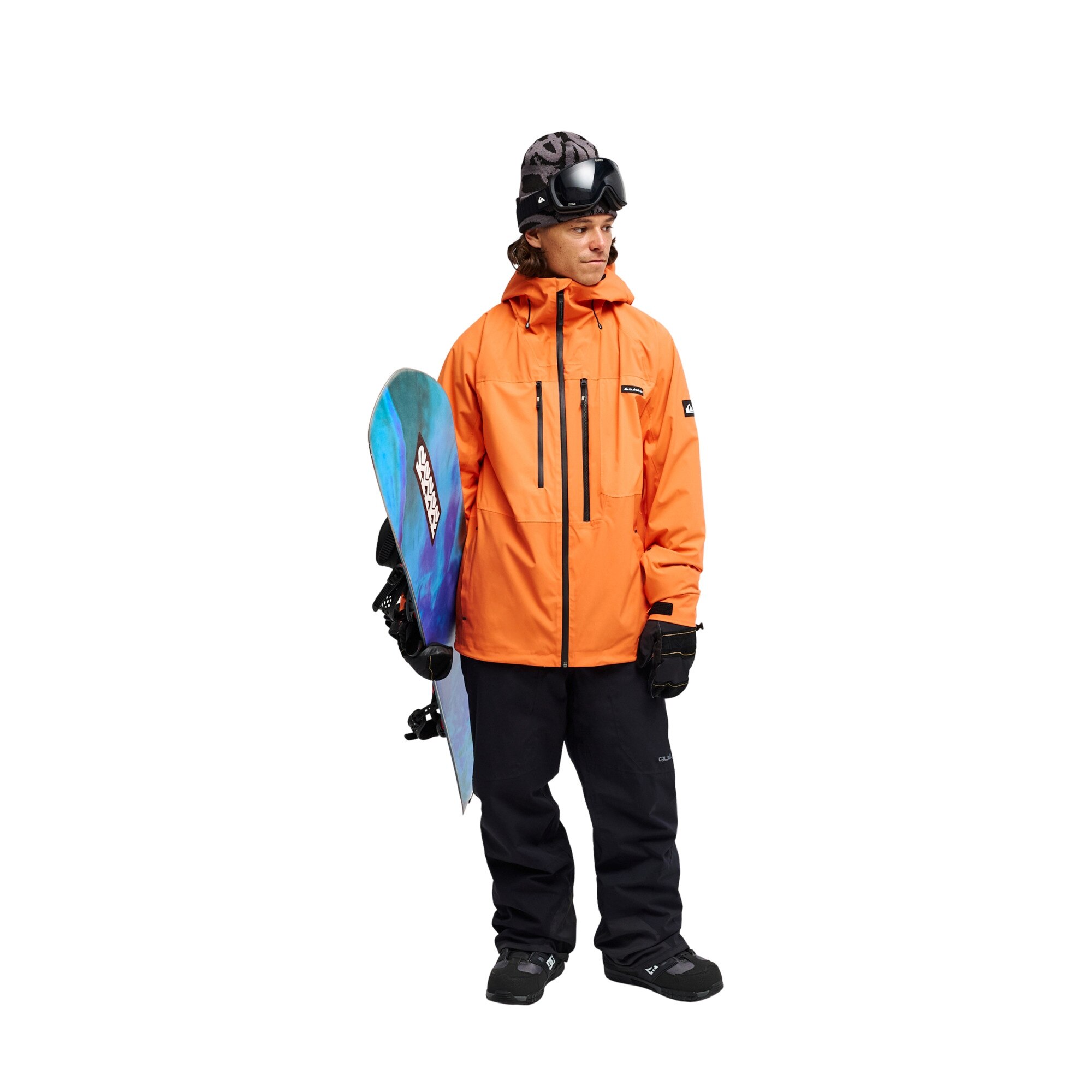 Pantalón de hombre Paramo Stretch 20K Quiksilver - Negro Negro-3
