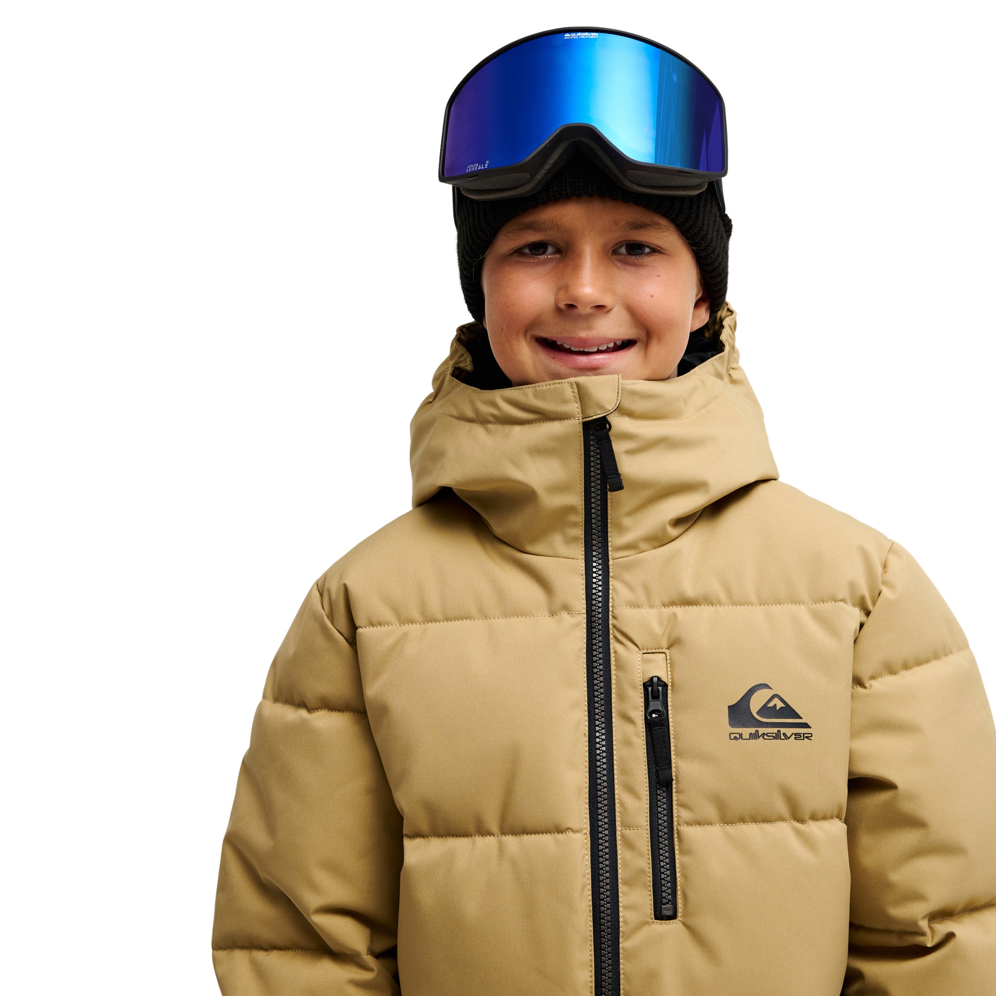 Chaqueta de niños Highland 10K Quiksilver - Marrón Marrón-5