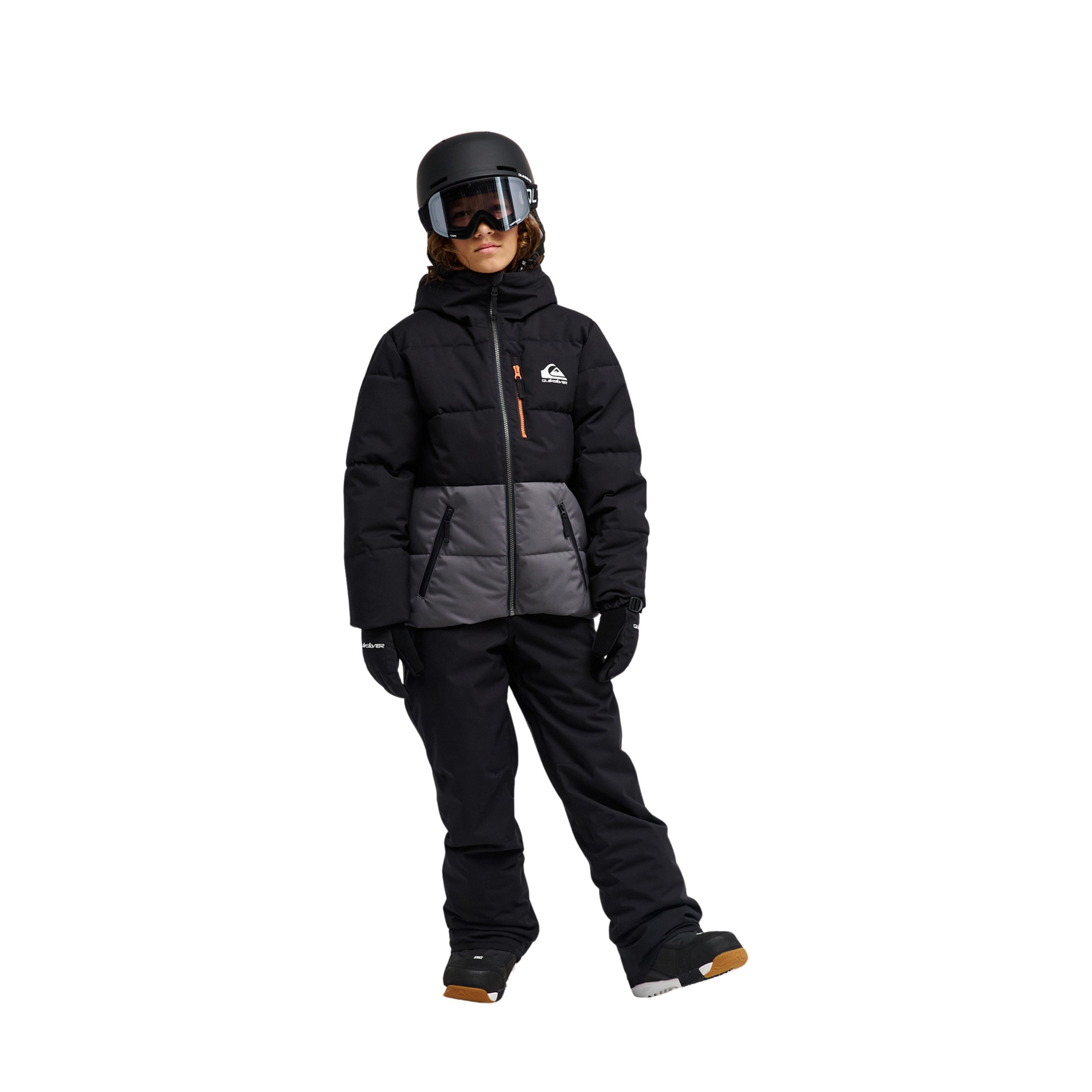 Chaqueta de niños Highland 10K Quiksilver - Negro Negro-3