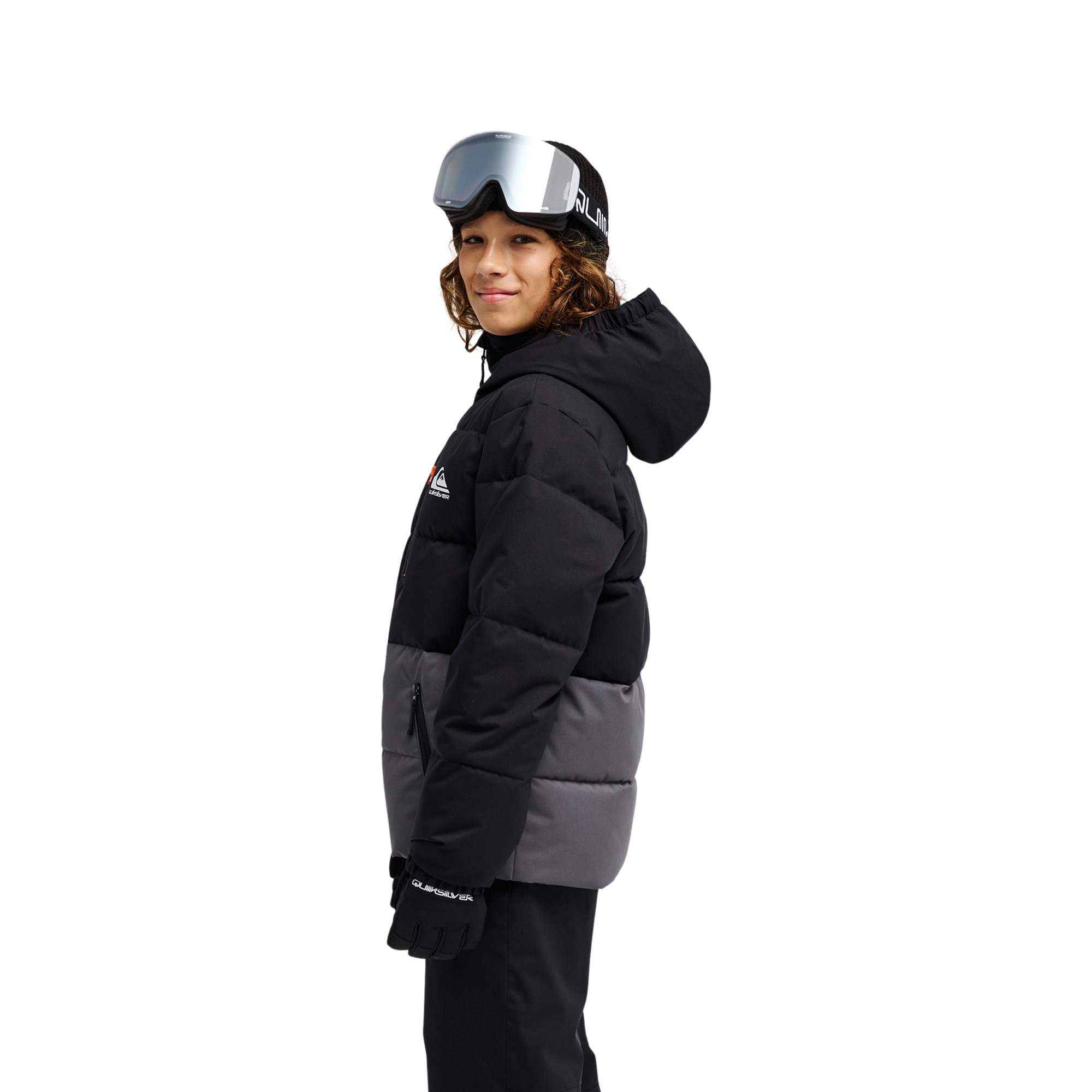Chaqueta de niños Highland 10K Quiksilver - Negro Negro-4
