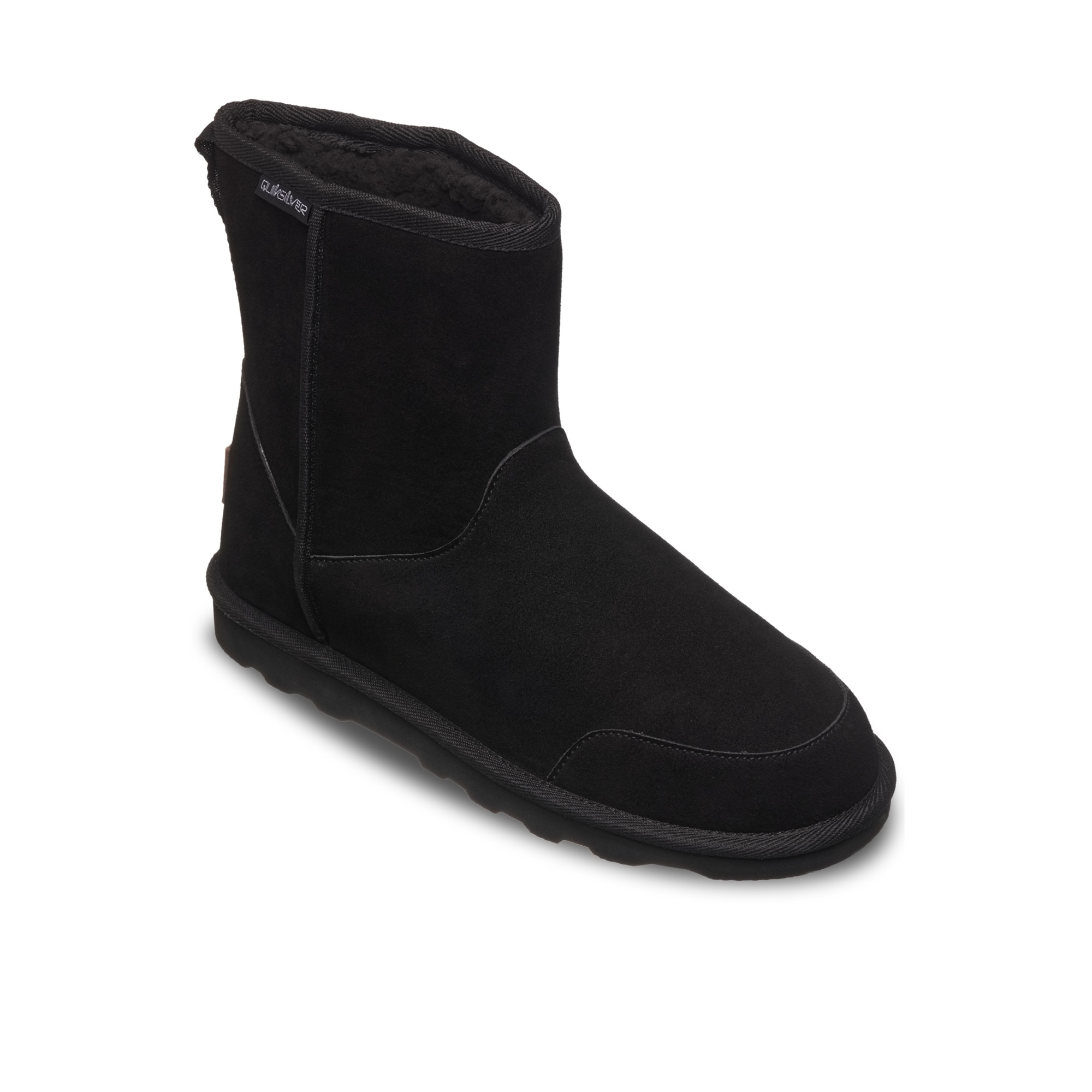Quiksilver Botas de hombre Aussie Suede Negro