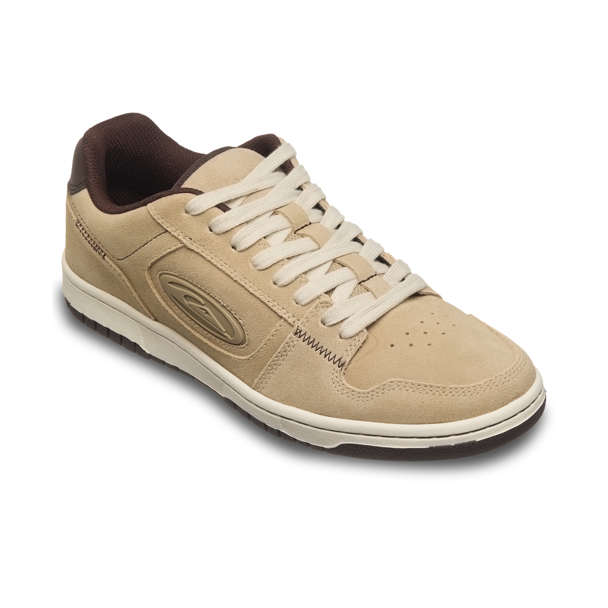 Zapatillas de hombre Slam Suede Quiksilver - Marrón Marrón-1