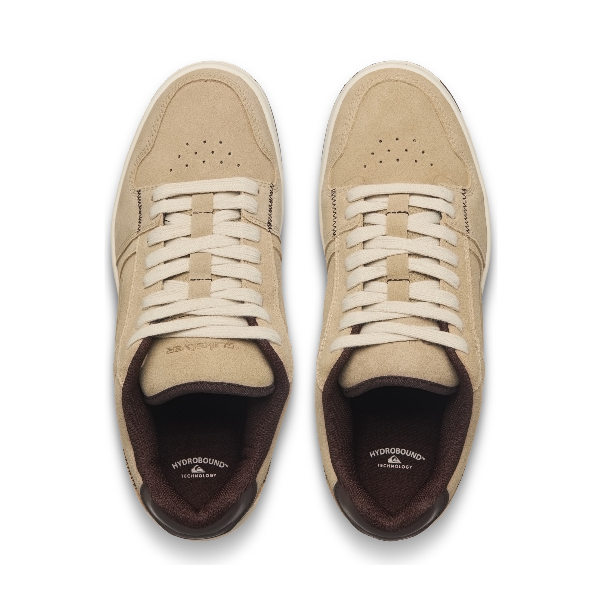 Zapatillas de hombre Slam Suede Quiksilver - Marrón Marrón-4