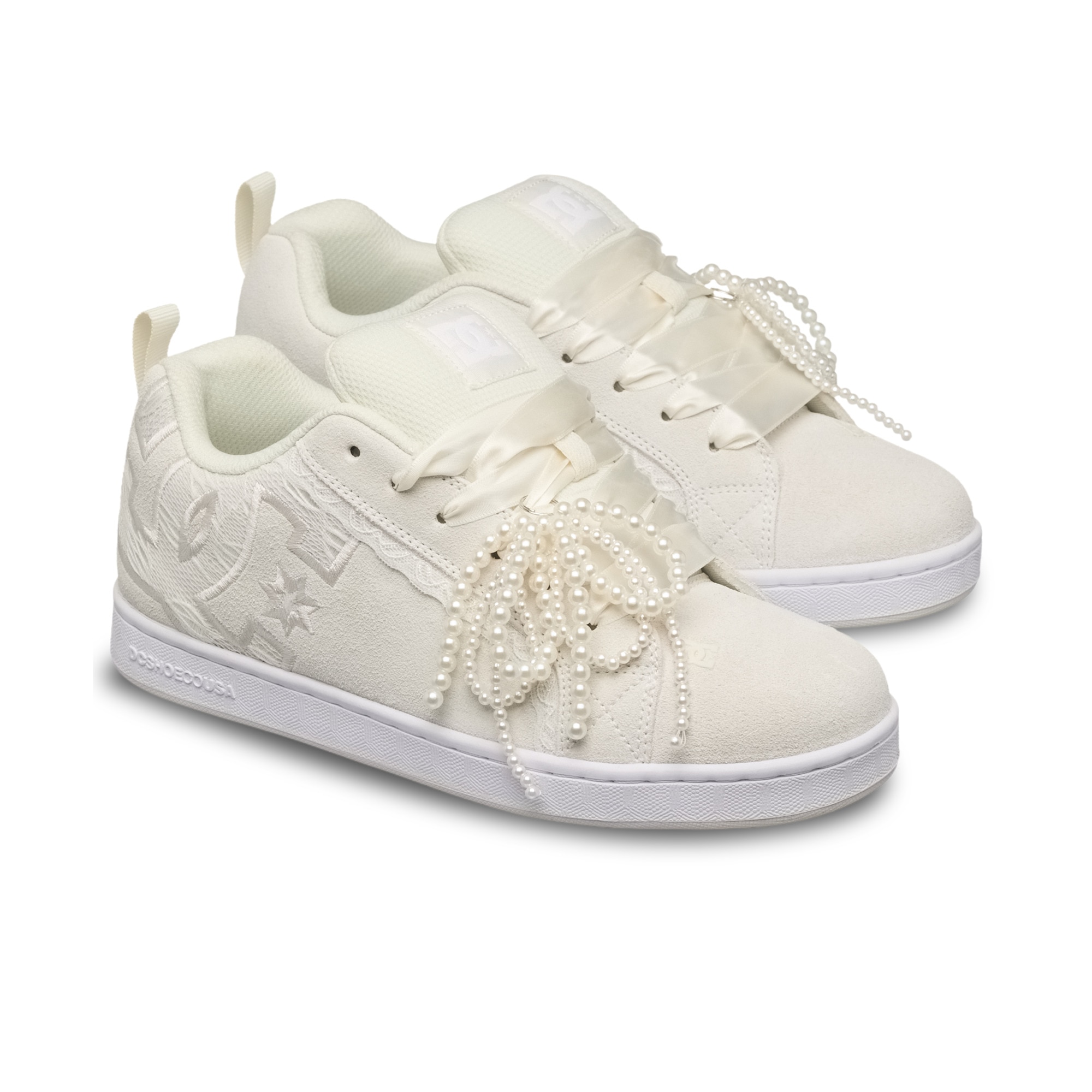 Imagen 2 de Zapatillas de mujer Court Graffik DC Shoes - Blanco / Roble Blanco / Roble