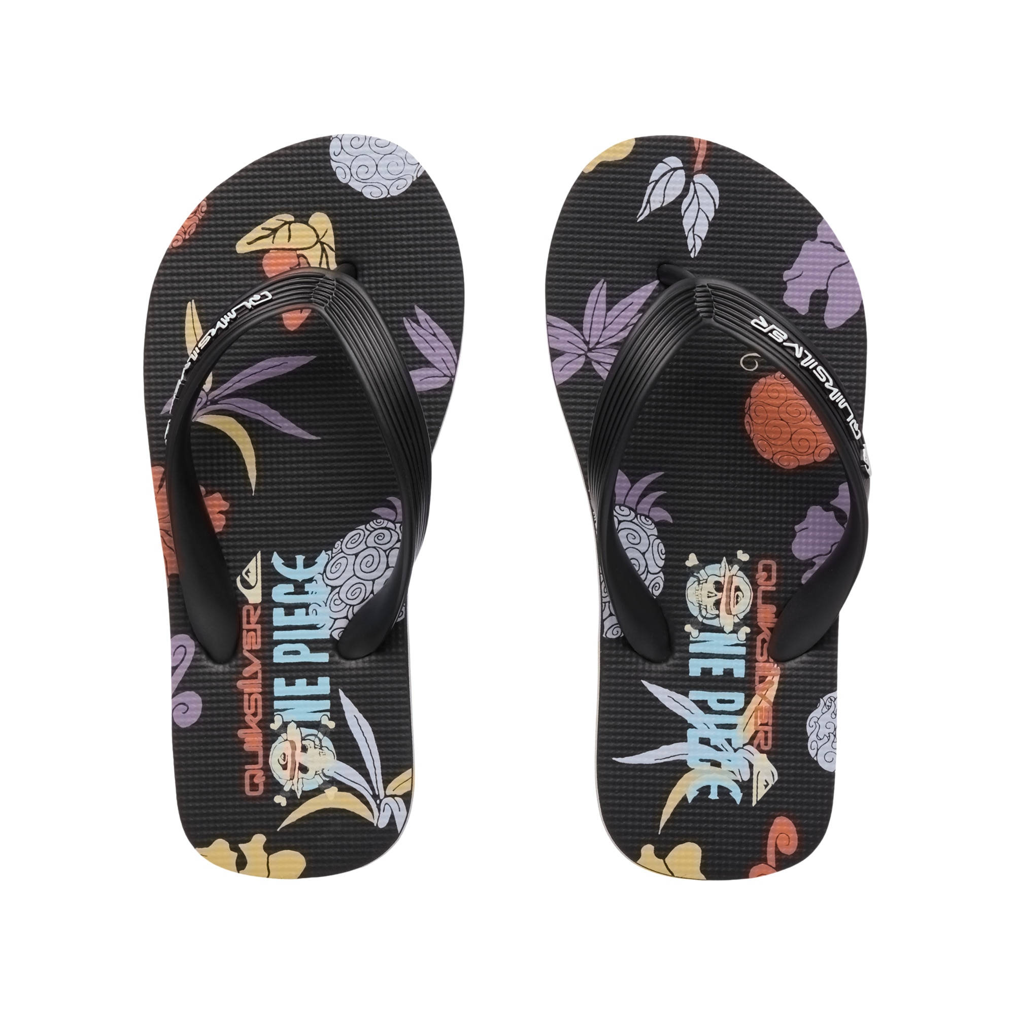 Chanclas de niños Molokai Art Quiksilver - Negro Negro-3