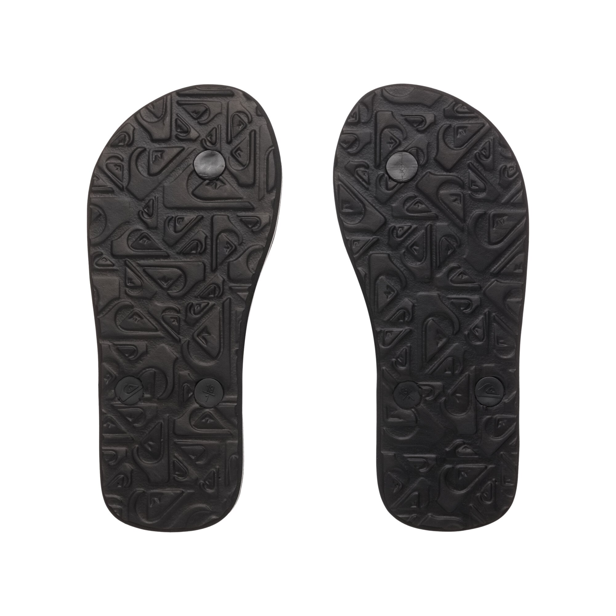 Chanclas de niños Molokai Art Quiksilver - Negro Negro-4