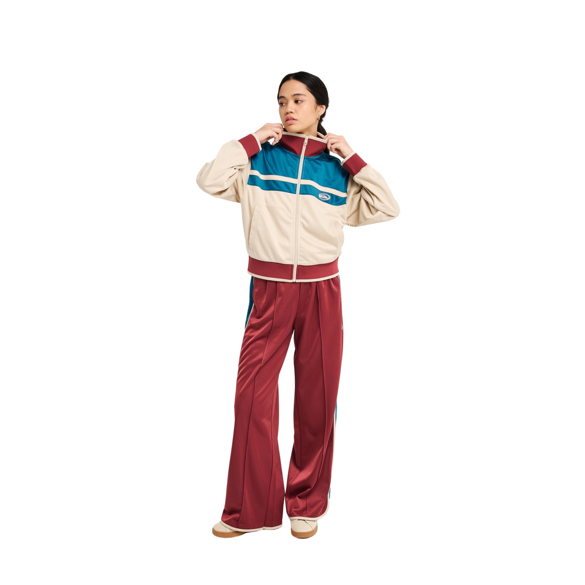 Sudadera de mujer Brooklyn Quiksilver - Marrón Marrón-4