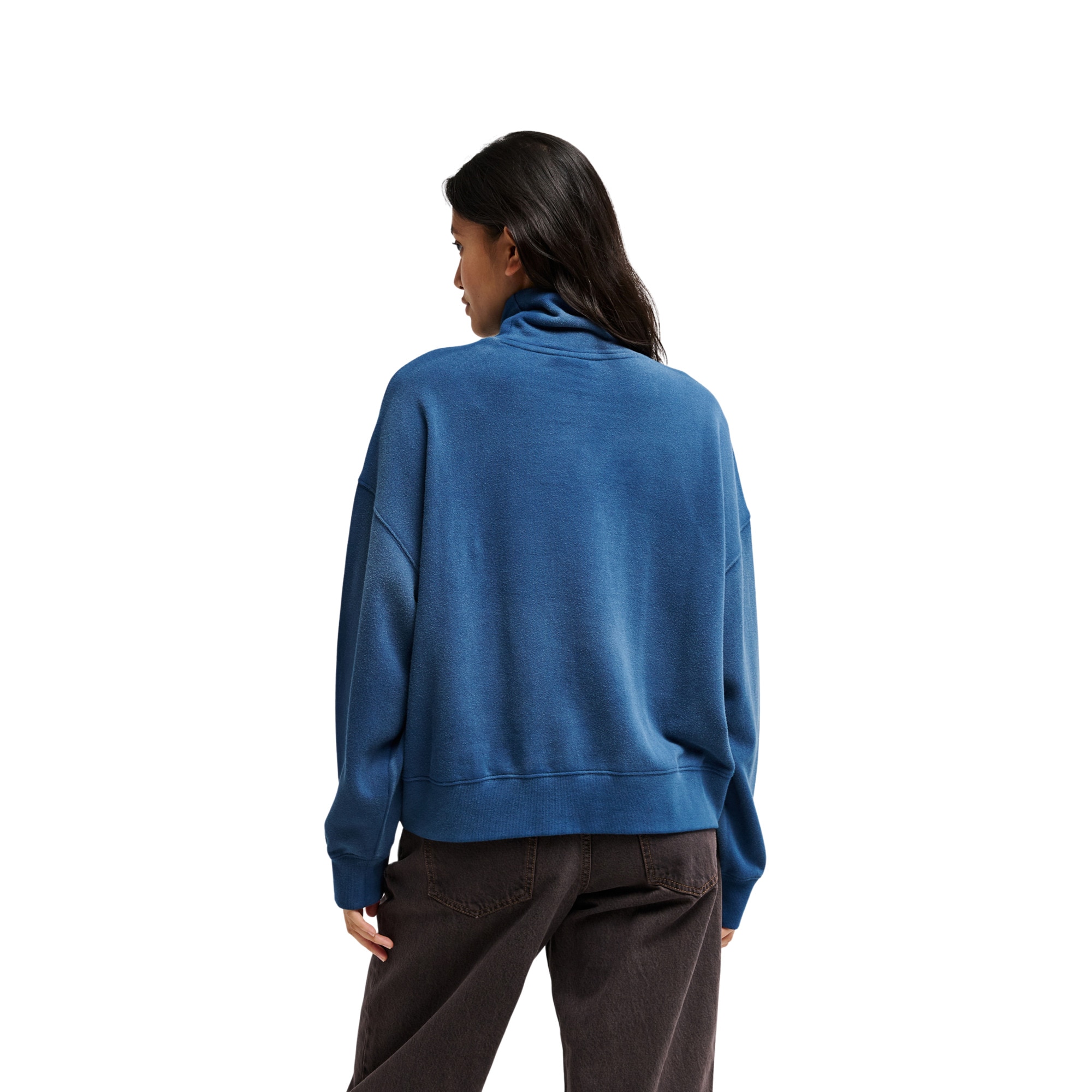 Sudadera de mujer Fox River Quiksilver - Azul Azul-2