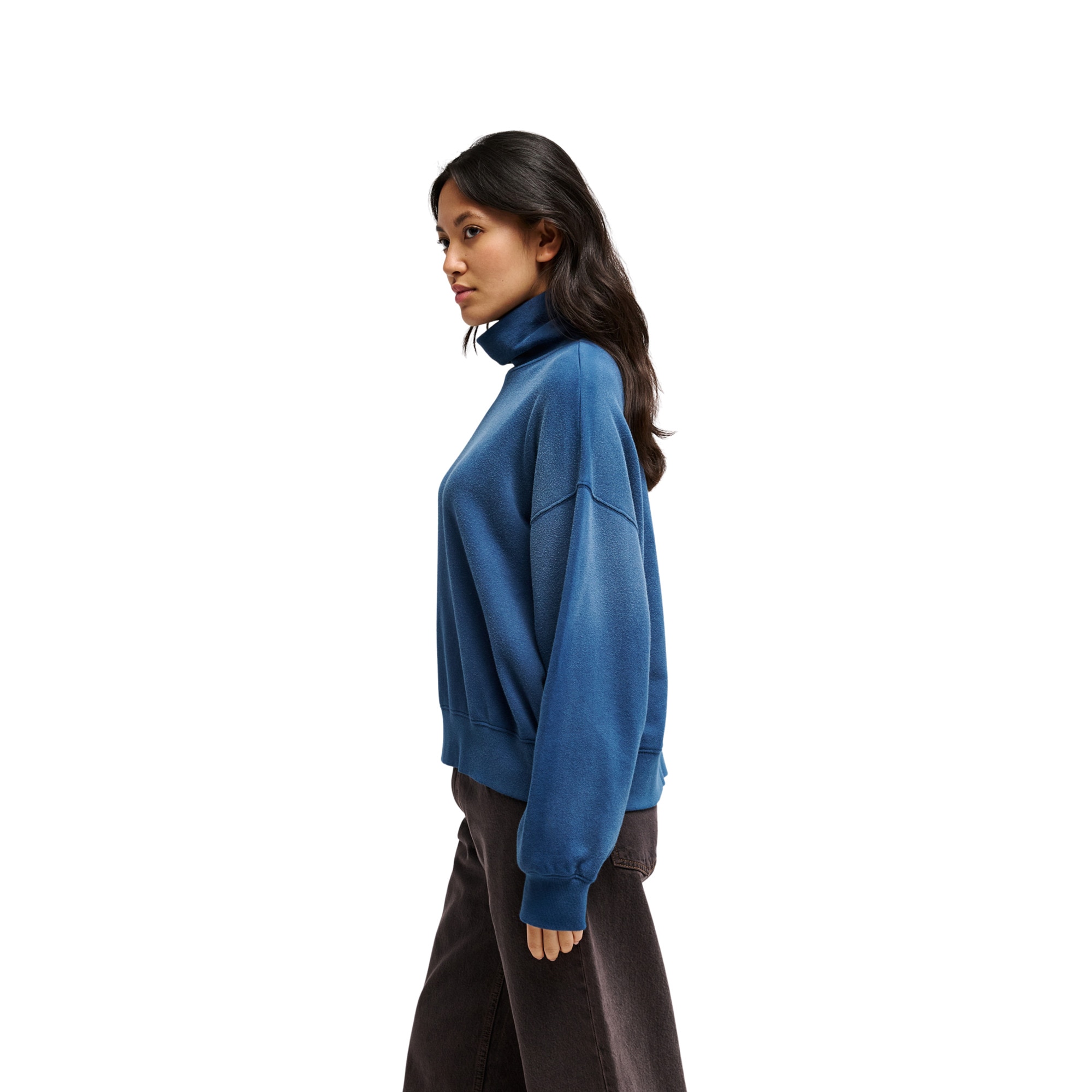 Sudadera de mujer Fox River Quiksilver - Azul Azul-3