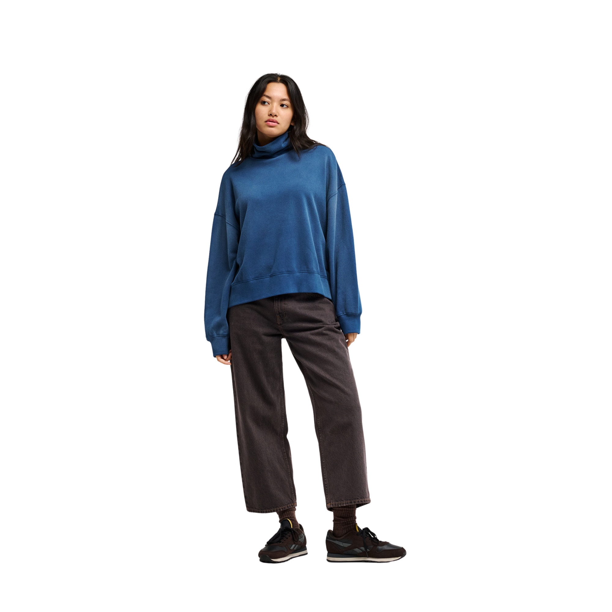 Sudadera de mujer Fox River Quiksilver - Azul Azul-5