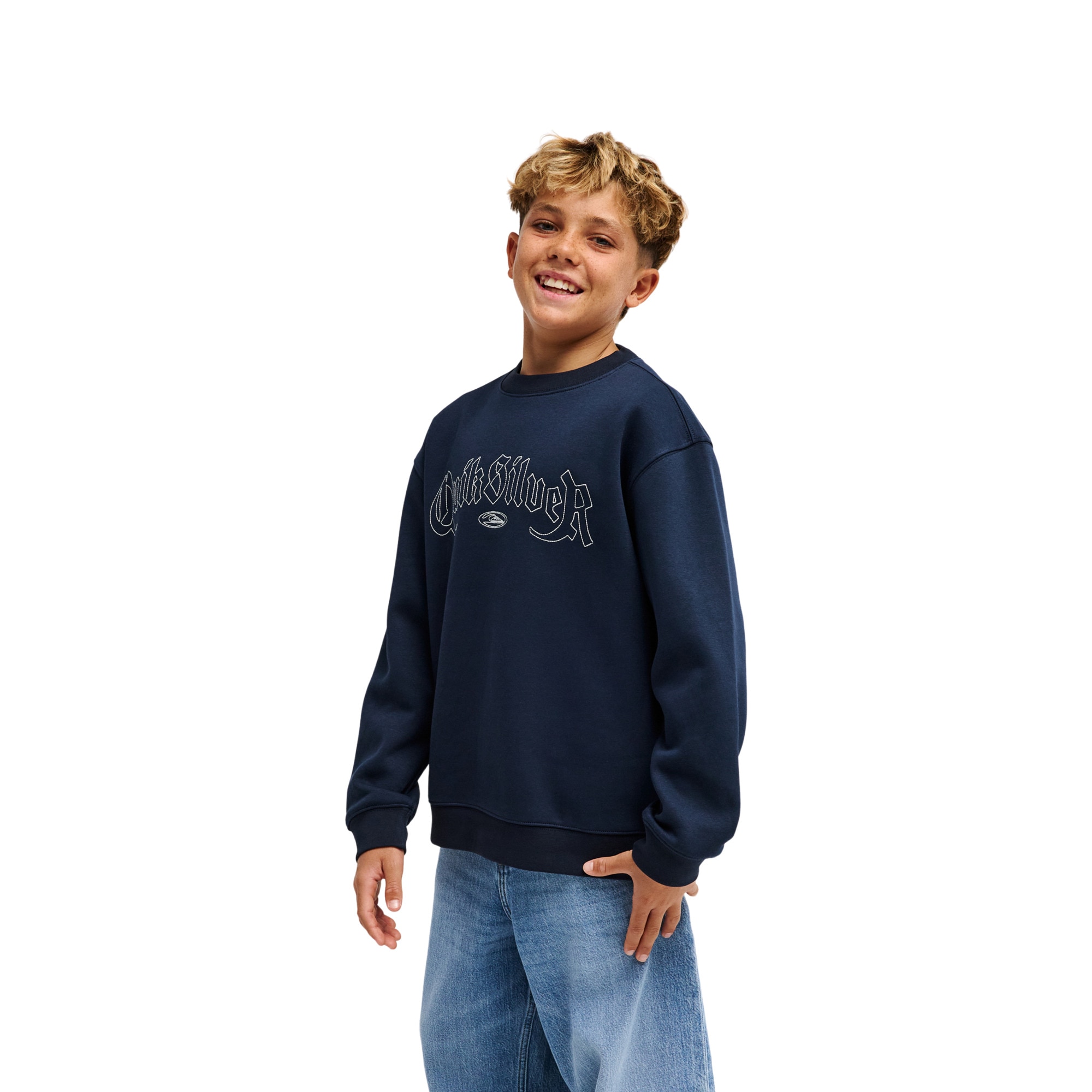 Imagen 3 de Sudadera de niños Graphic Quiksilver - Azul marino Azul marino