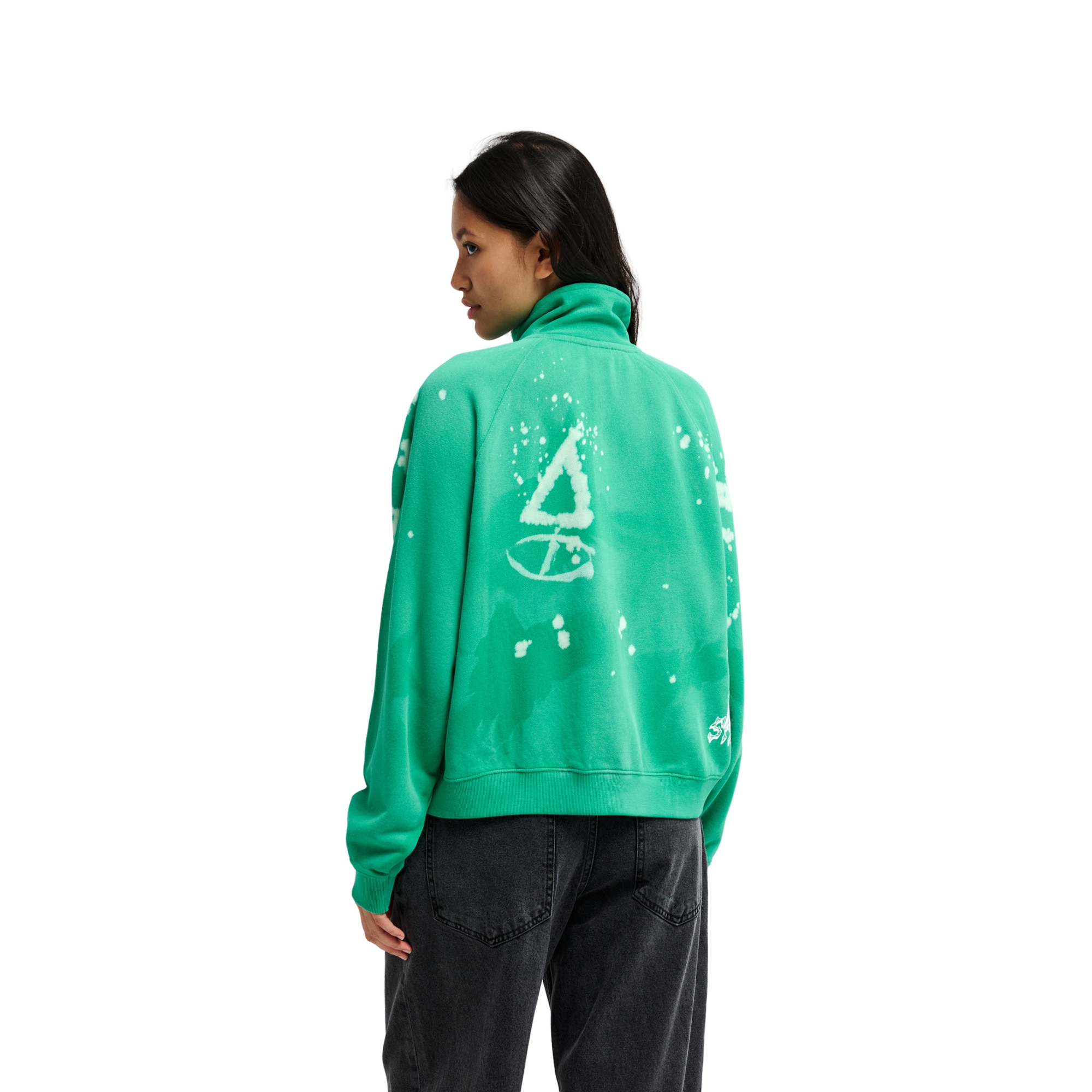 Sudadera de mujer Coronet Peak Quiksilver - Verde Verde-2
