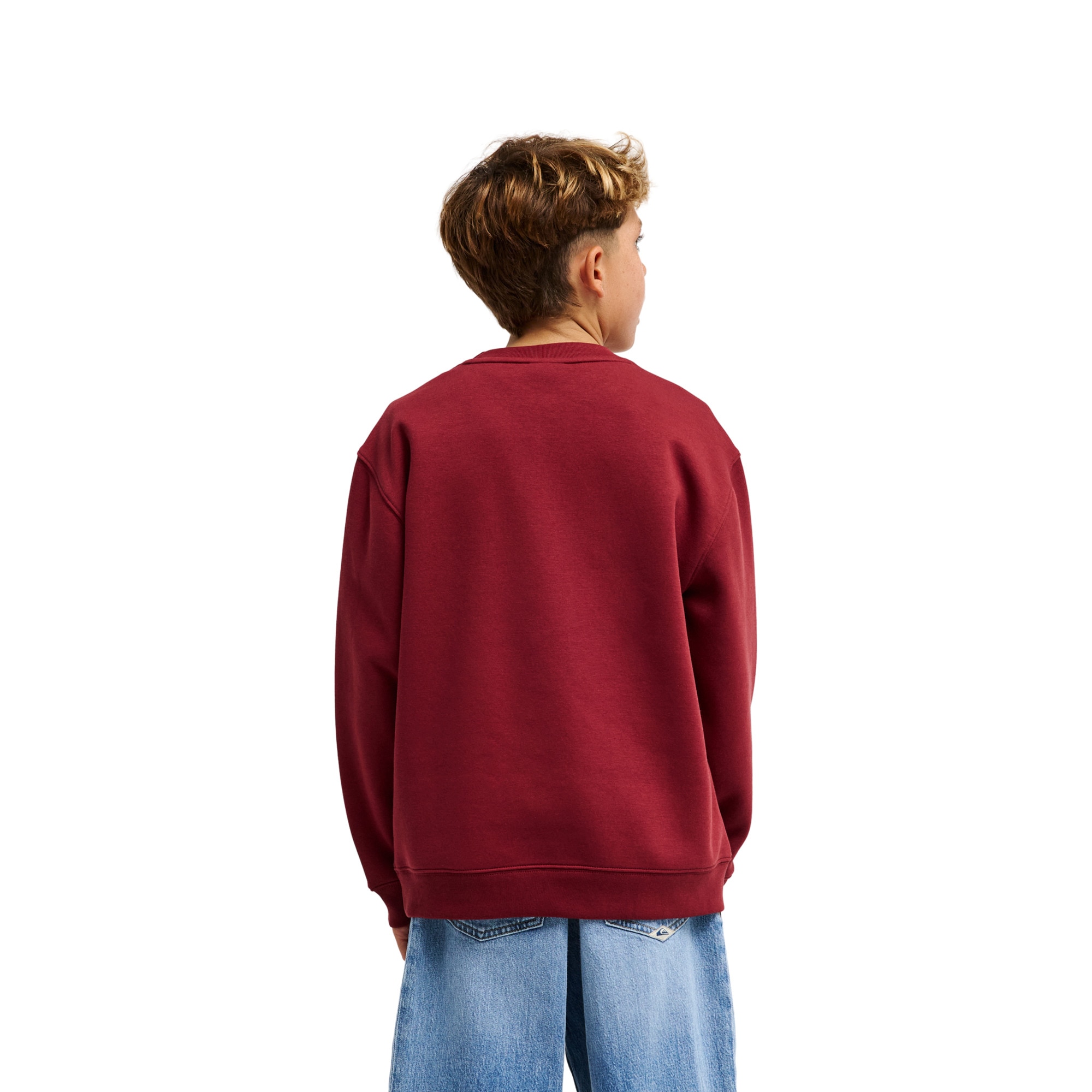 Imagen 2 de Sudadera de niños Graphic Quiksilver - Rojo cereza Rojo cereza