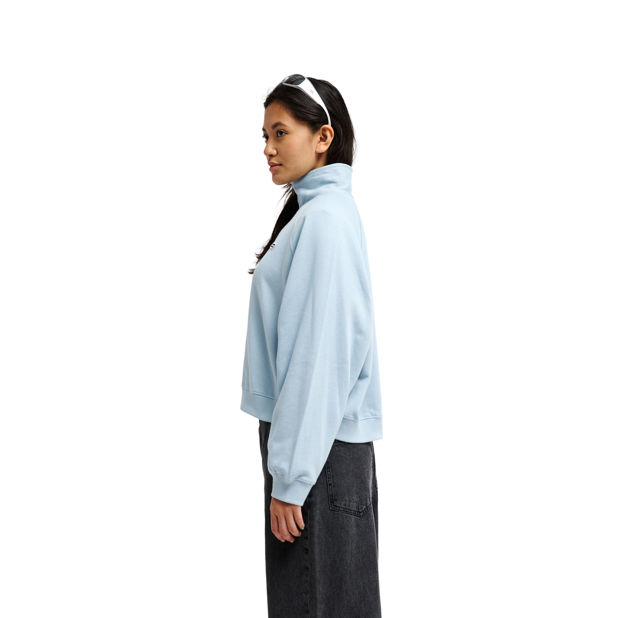 Sudadera de mujer Coronet Peak Quiksilver - Azul Azul-3