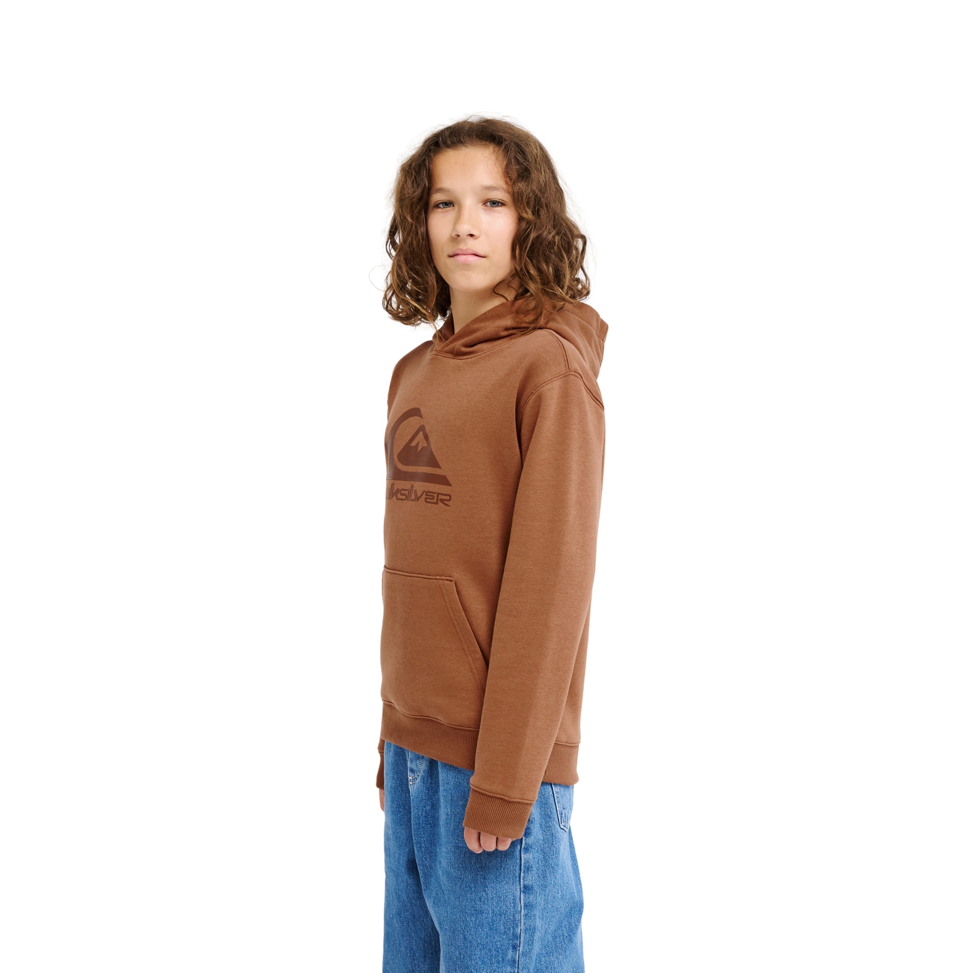 Sudadera de niños Comp Logo Quiksilver - Marrón Marrón-3