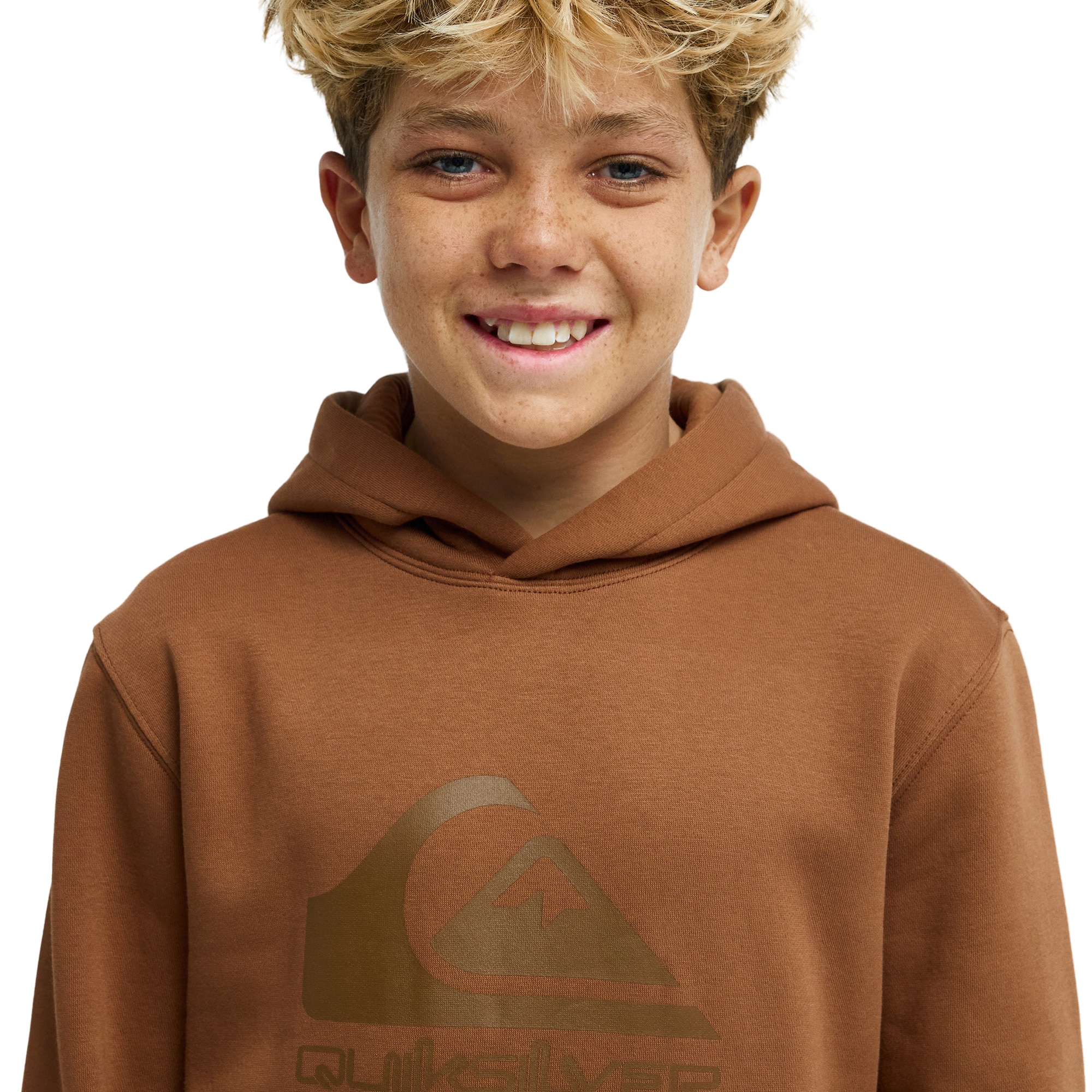 Sudadera de niños Comp Logo Quiksilver - Marrón Marrón-4