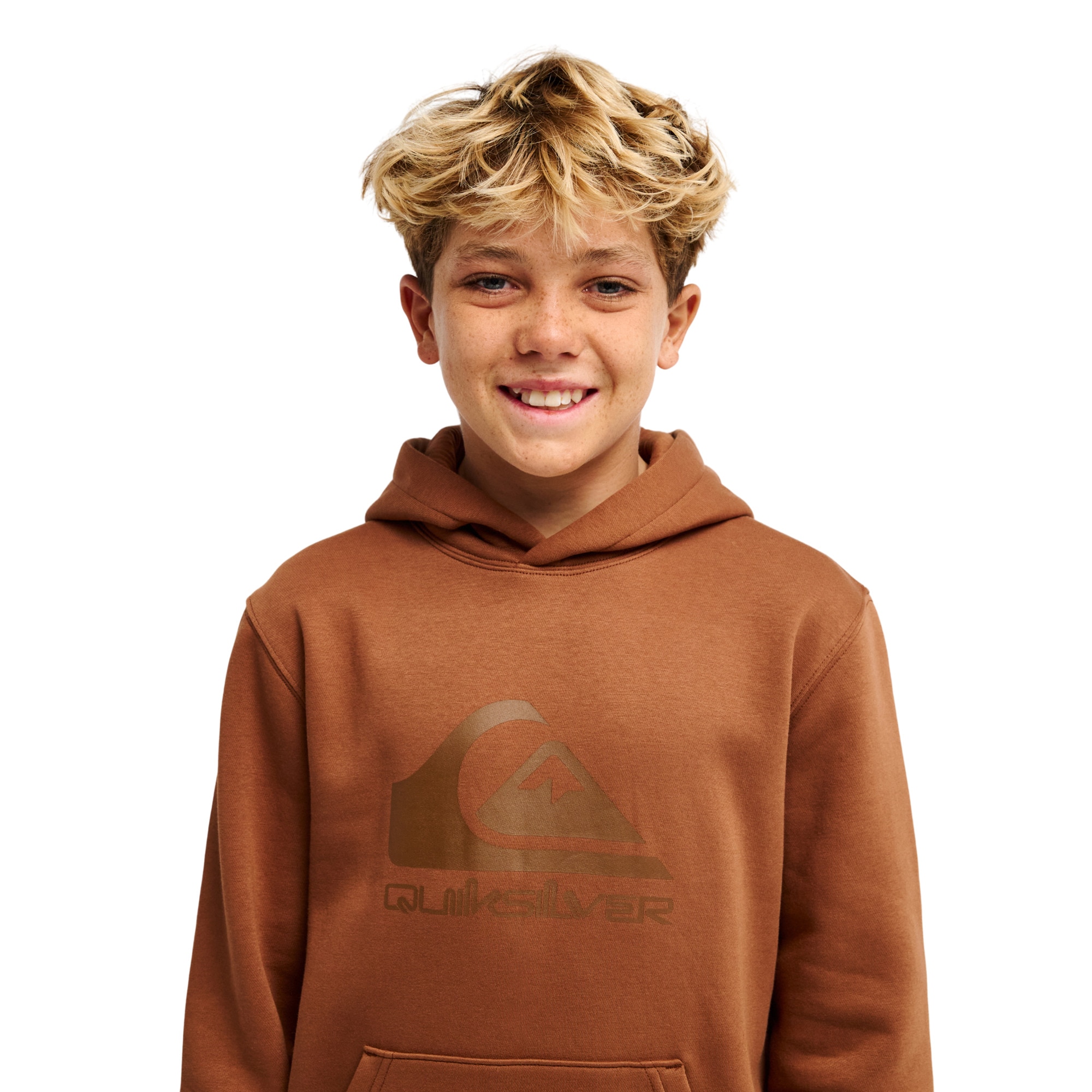 Sudadera de niños Comp Logo Quiksilver - Marrón Marrón-6