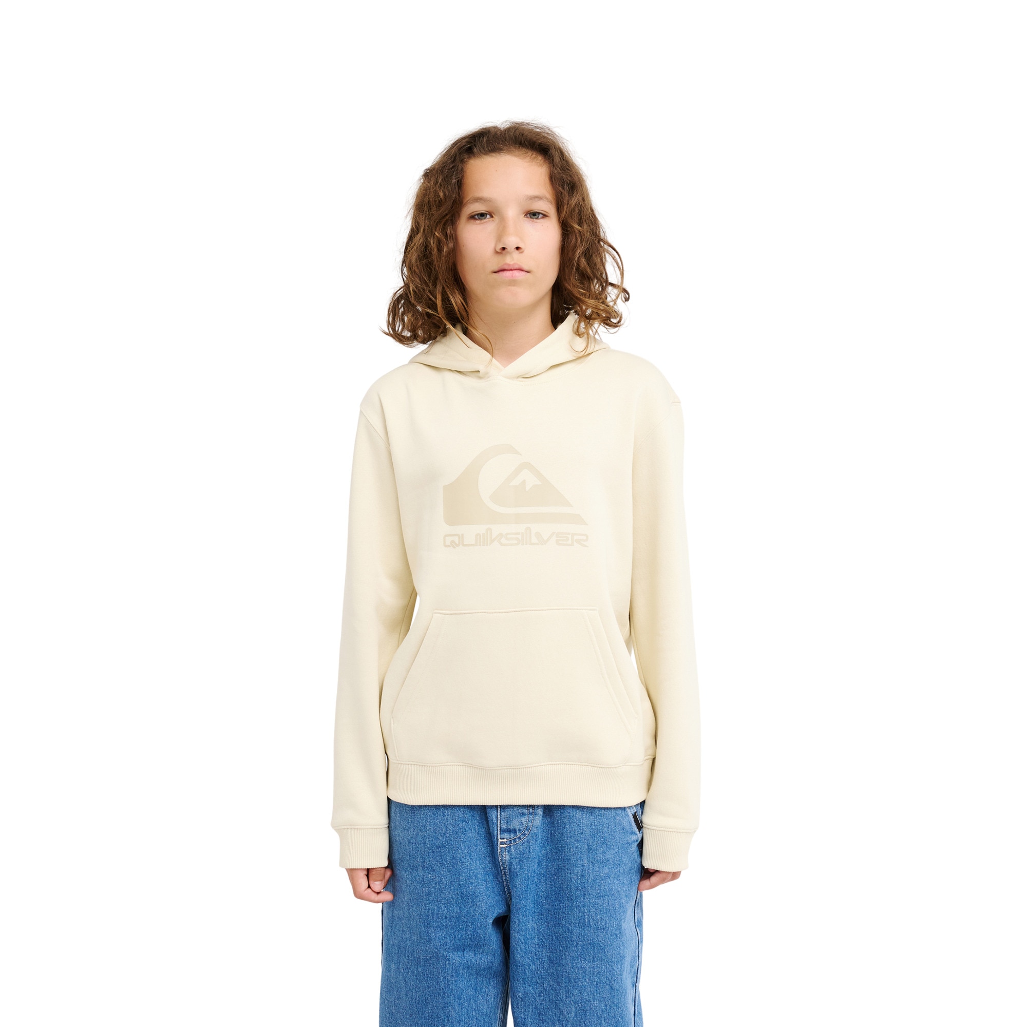Sudadera de niños Comp Logo Quiksilver - Blanco Blanco-1