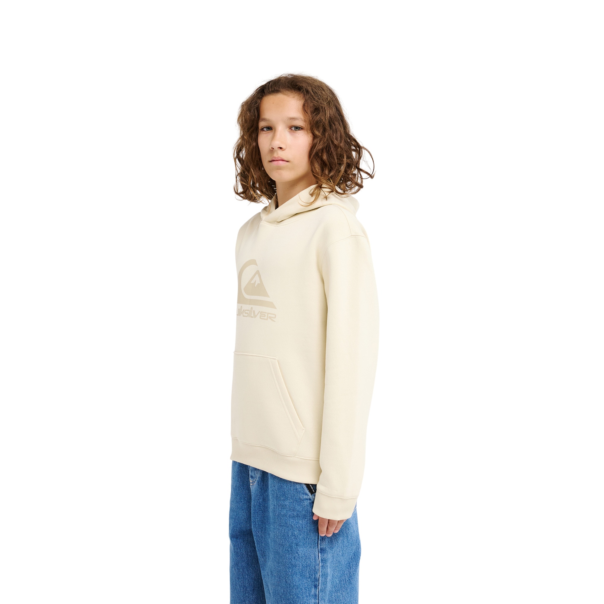 Sudadera de niños Comp Logo Quiksilver - Blanco Blanco-3