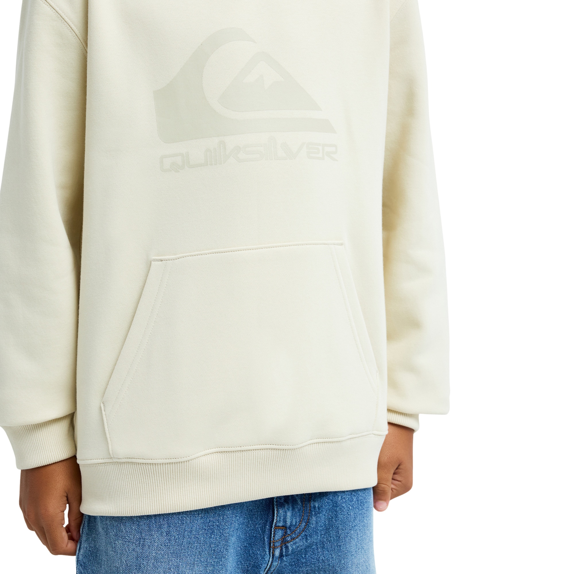 Sudadera de niños Comp Logo Quiksilver - Blanco Blanco-4
