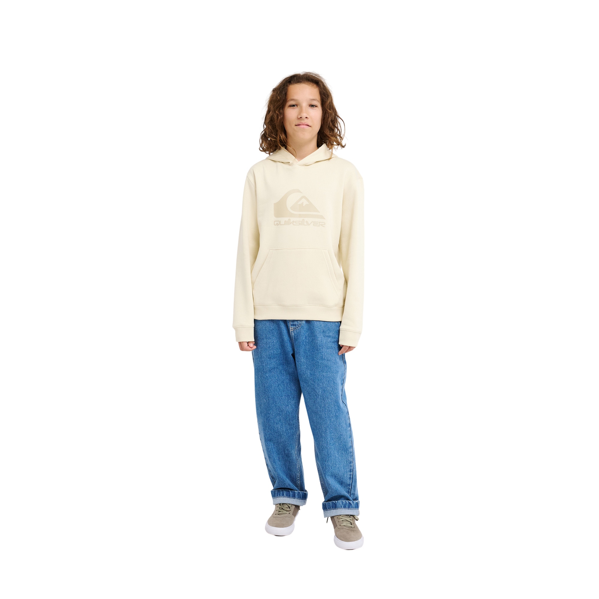 Sudadera de niños Comp Logo Quiksilver - Blanco Blanco-5