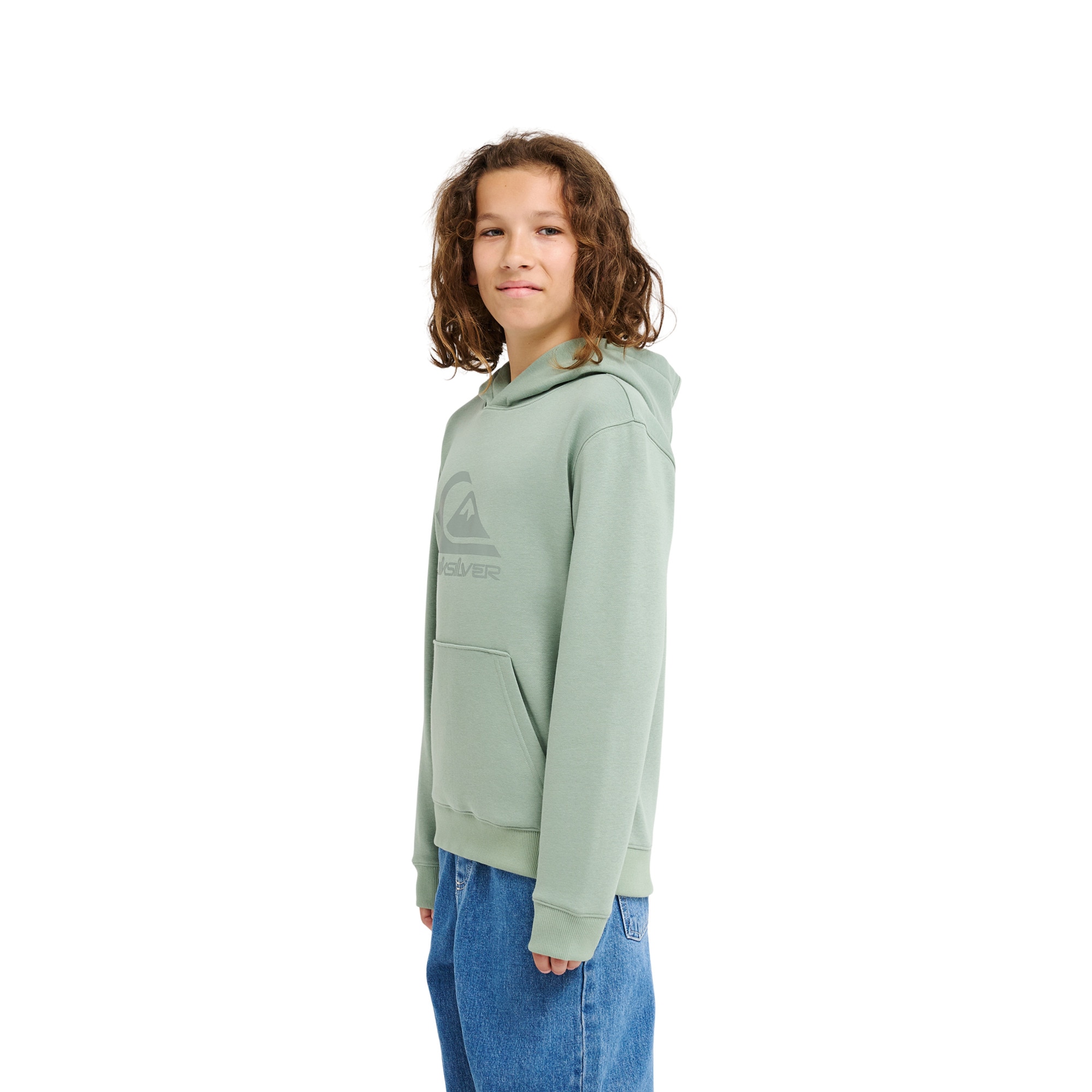 Sudadera de niños Comp Logo Quiksilver - Verde Verde-3