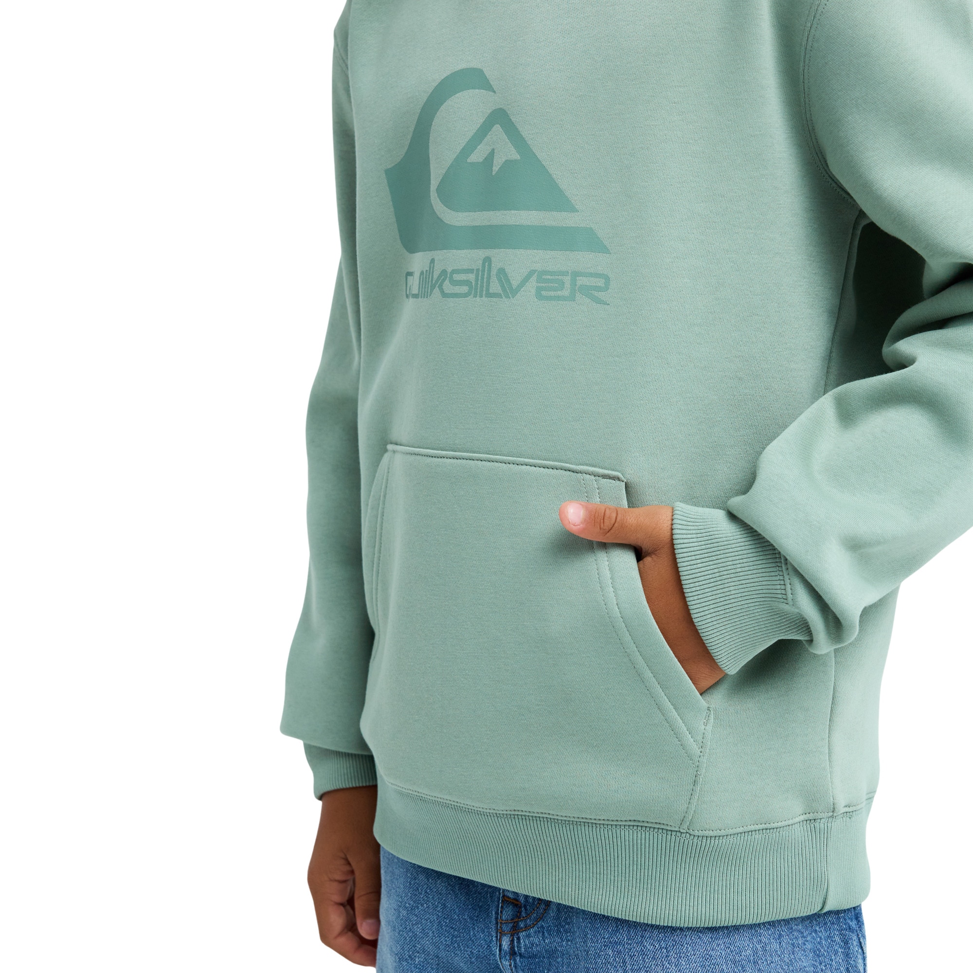 Sudadera de niños Comp Logo Quiksilver - Verde Verde-4