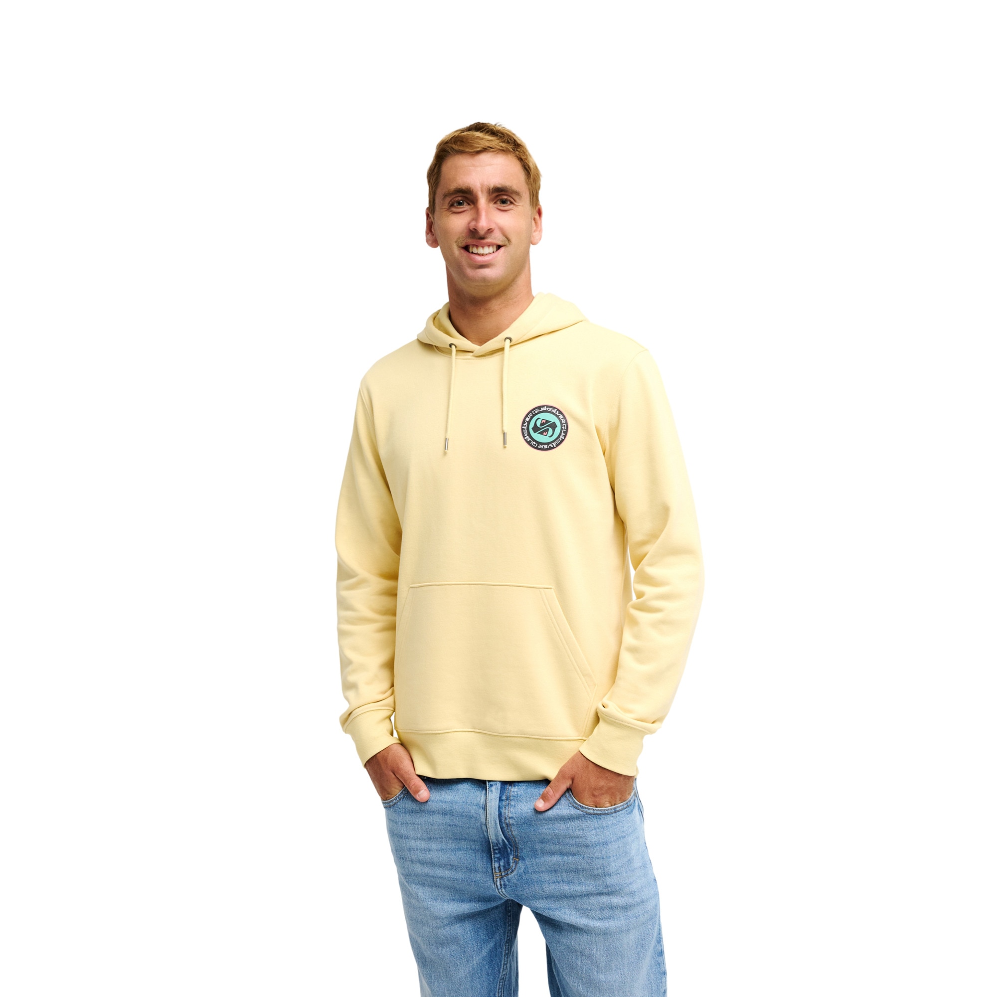 Sudadera de hombre Duality Quiksilver - Amarillo Amarillo-1