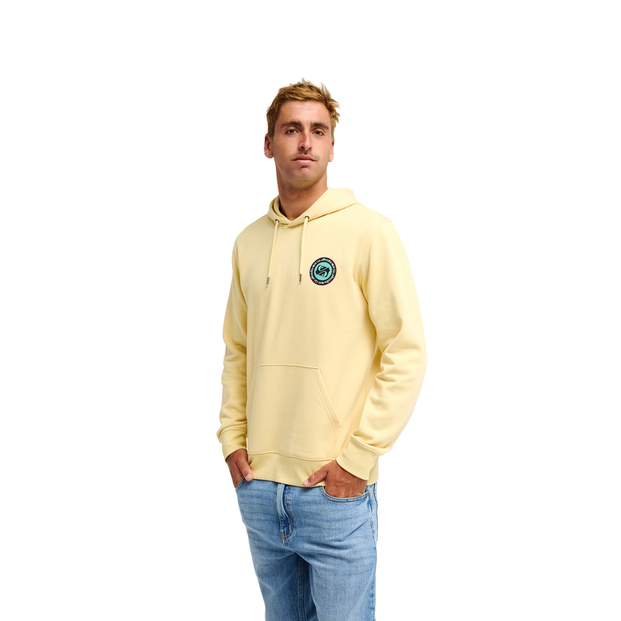 Sudadera de hombre Duality Quiksilver - Amarillo Amarillo-3