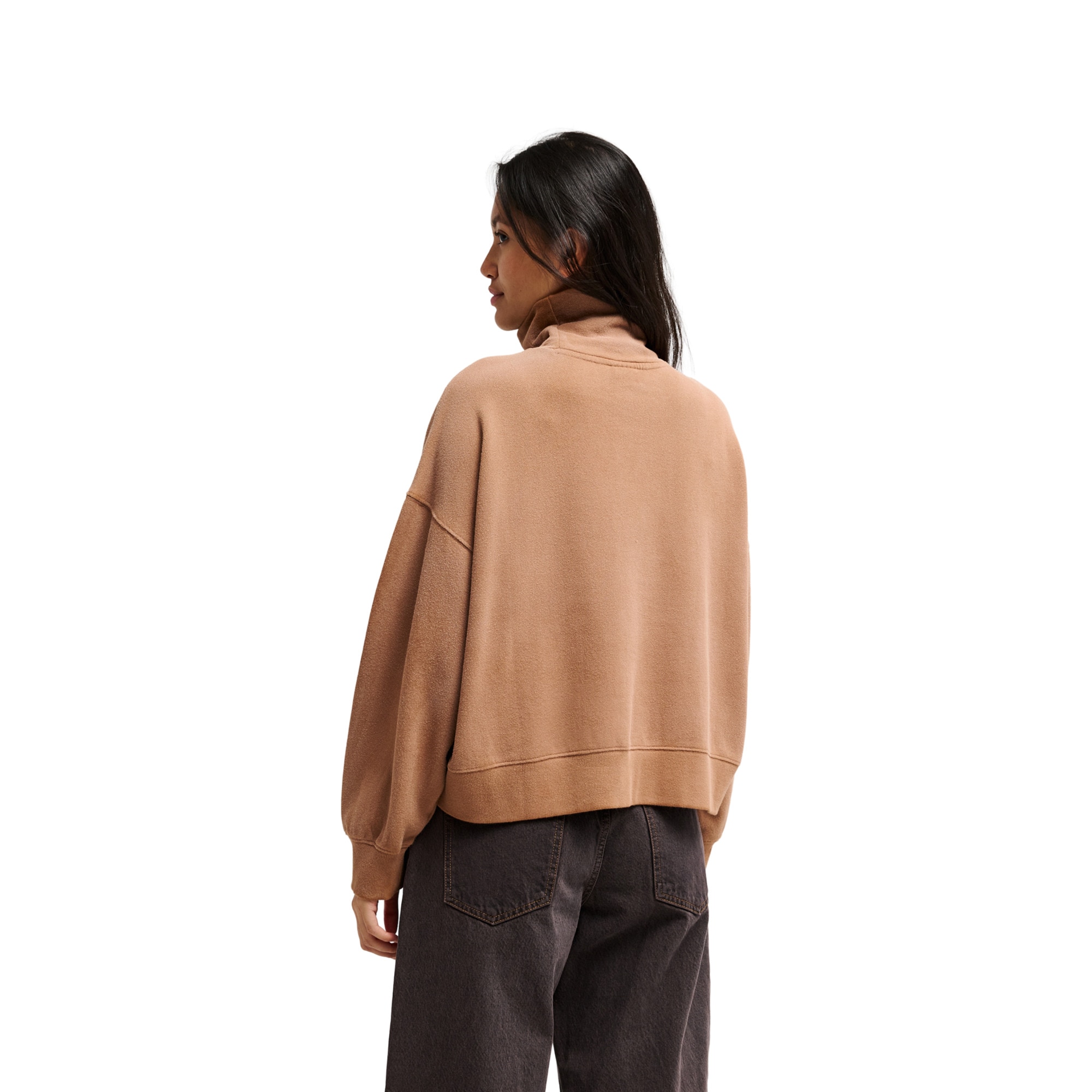 Sudadera de mujer Fox River Quiksilver - Marrón Marrón-2
