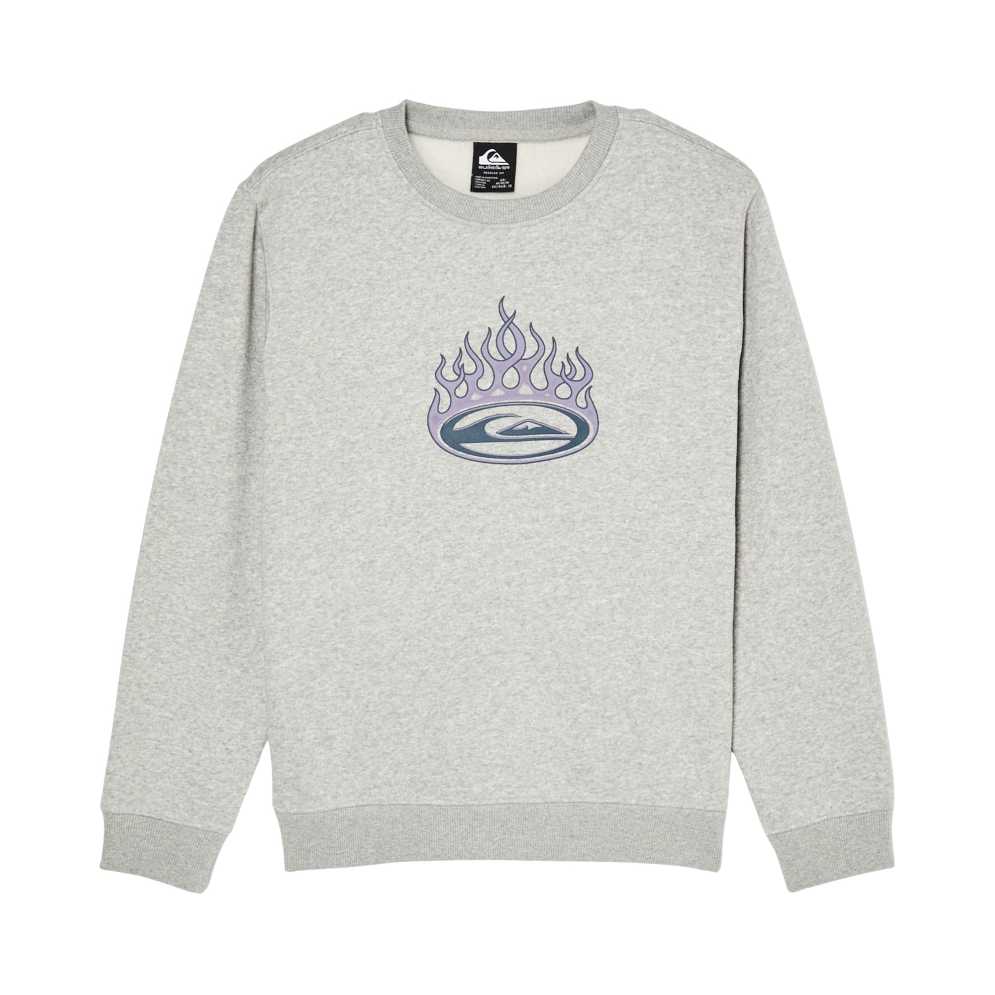 Sudadera de niños Graphic Quiksilver - Gris Gris-6