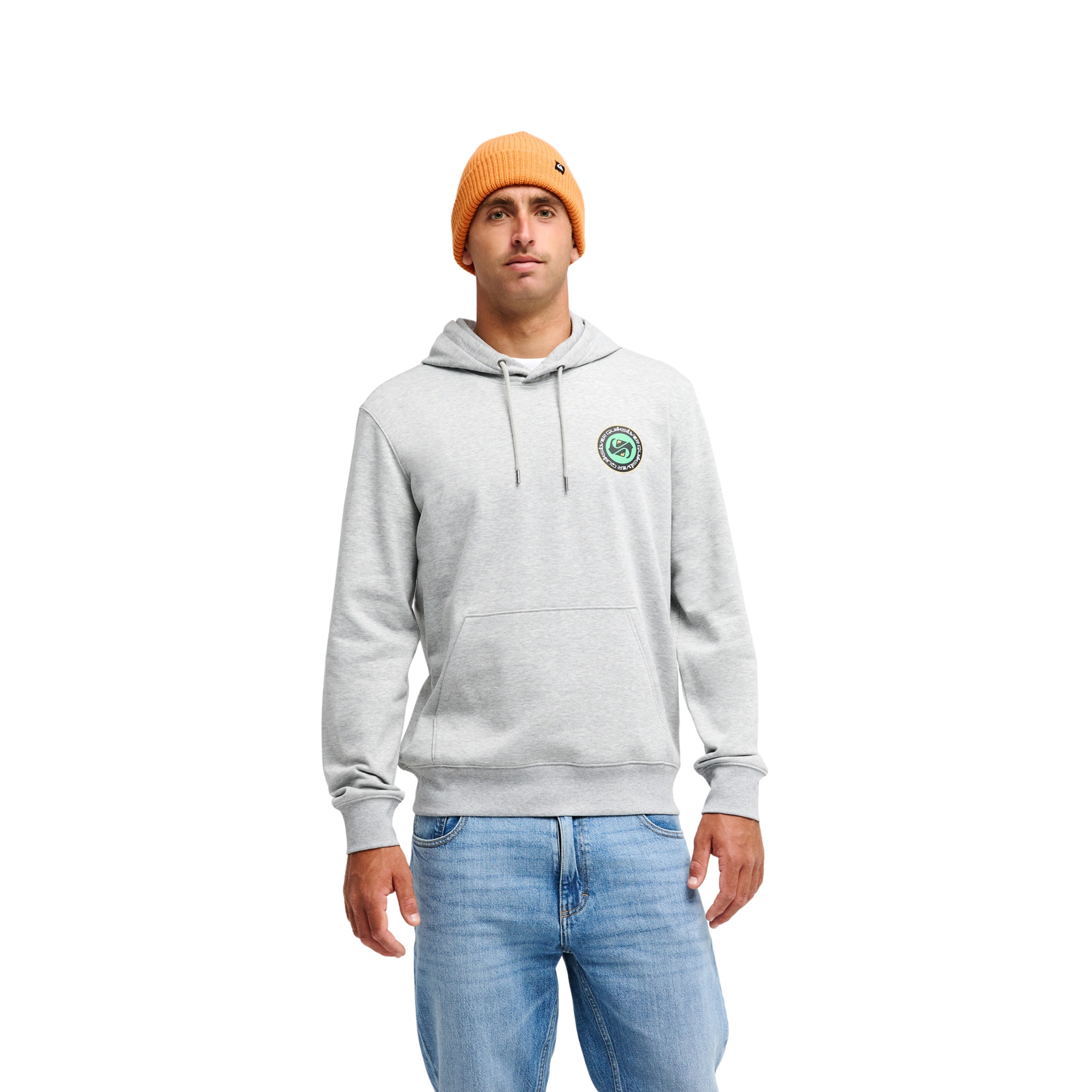 Sudadera de hombre Duality Quiksilver - Gris Gris-1