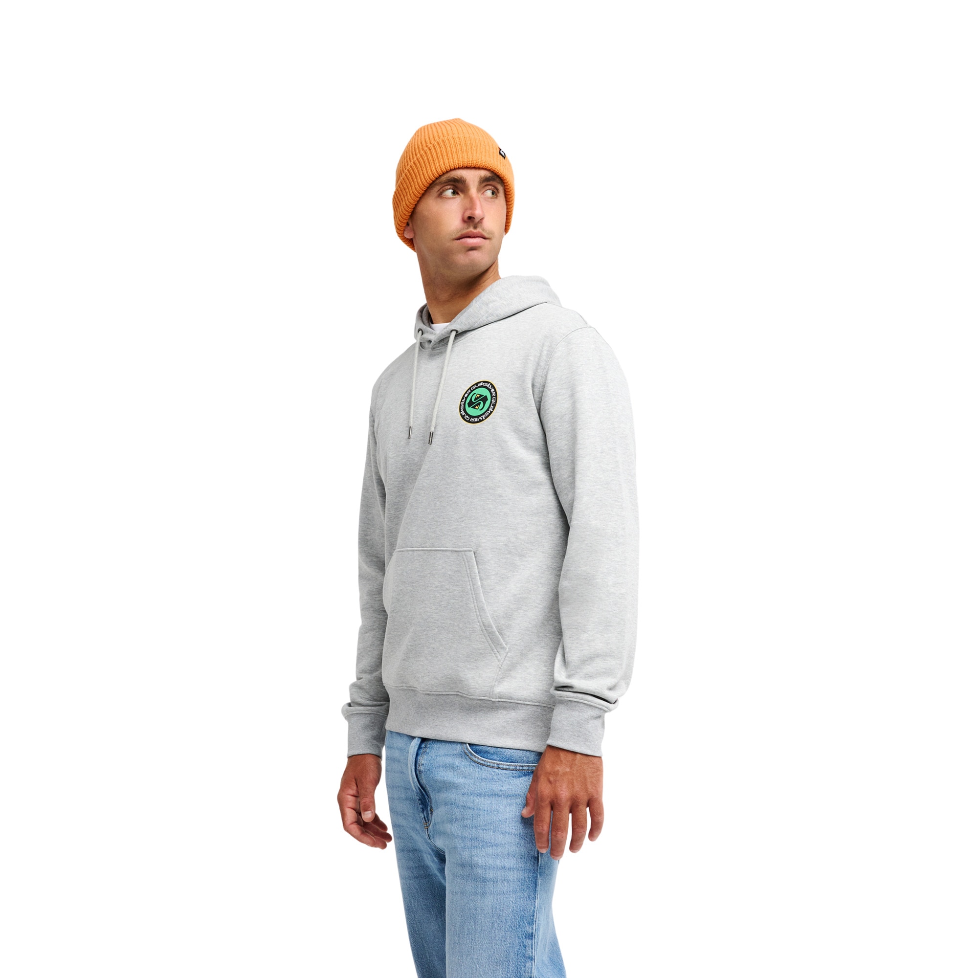 Sudadera de hombre Duality Quiksilver - Gris Gris-3