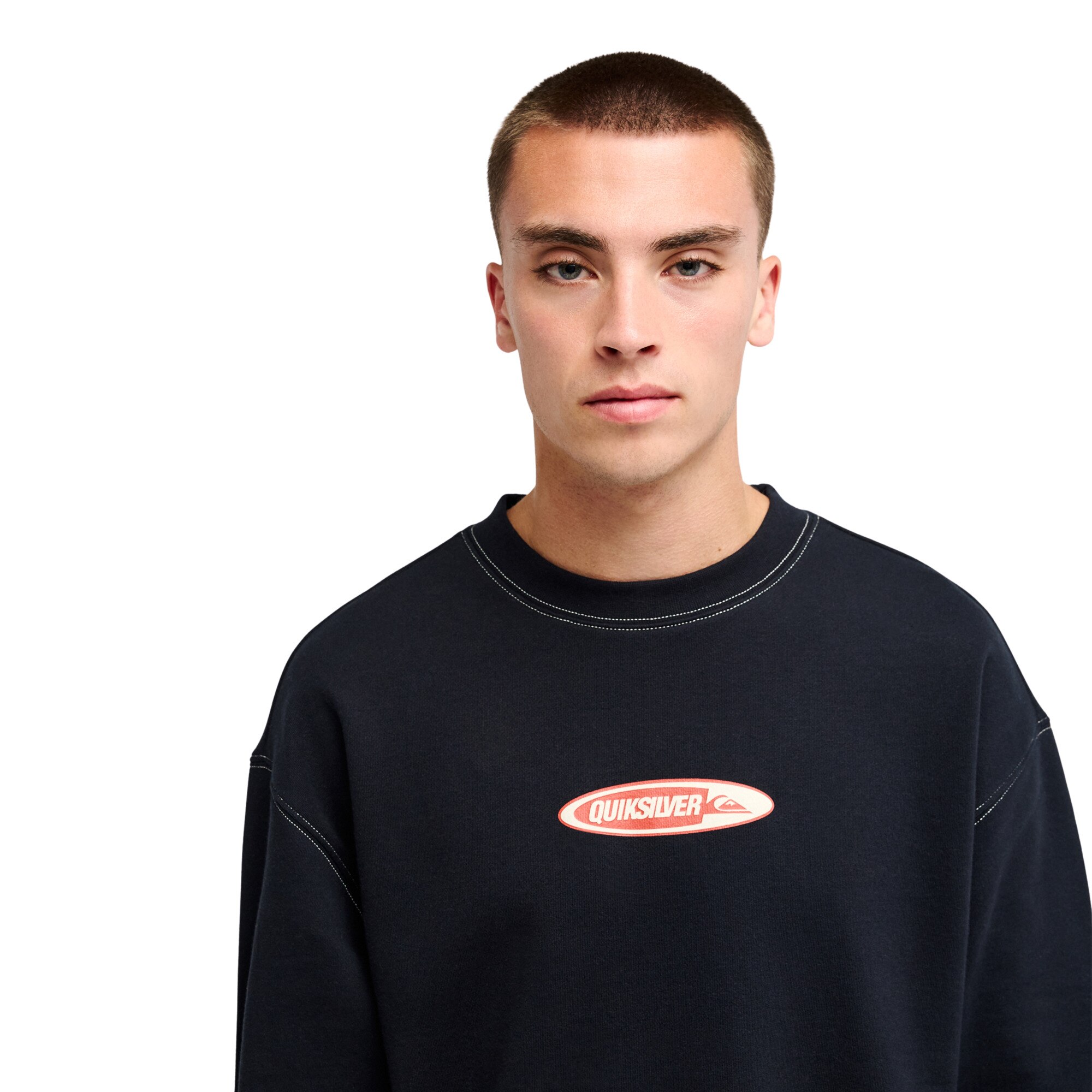 Sudadera de hombre Disk Quiksilver - Negro Negro-4