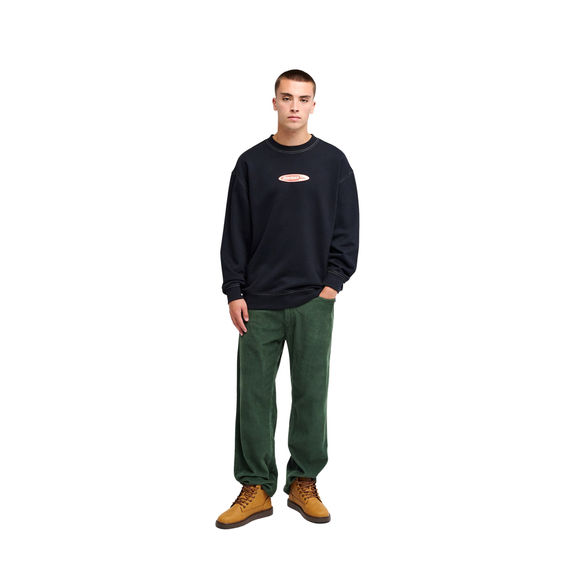 Sudadera de hombre Disk Quiksilver - Negro Negro-5